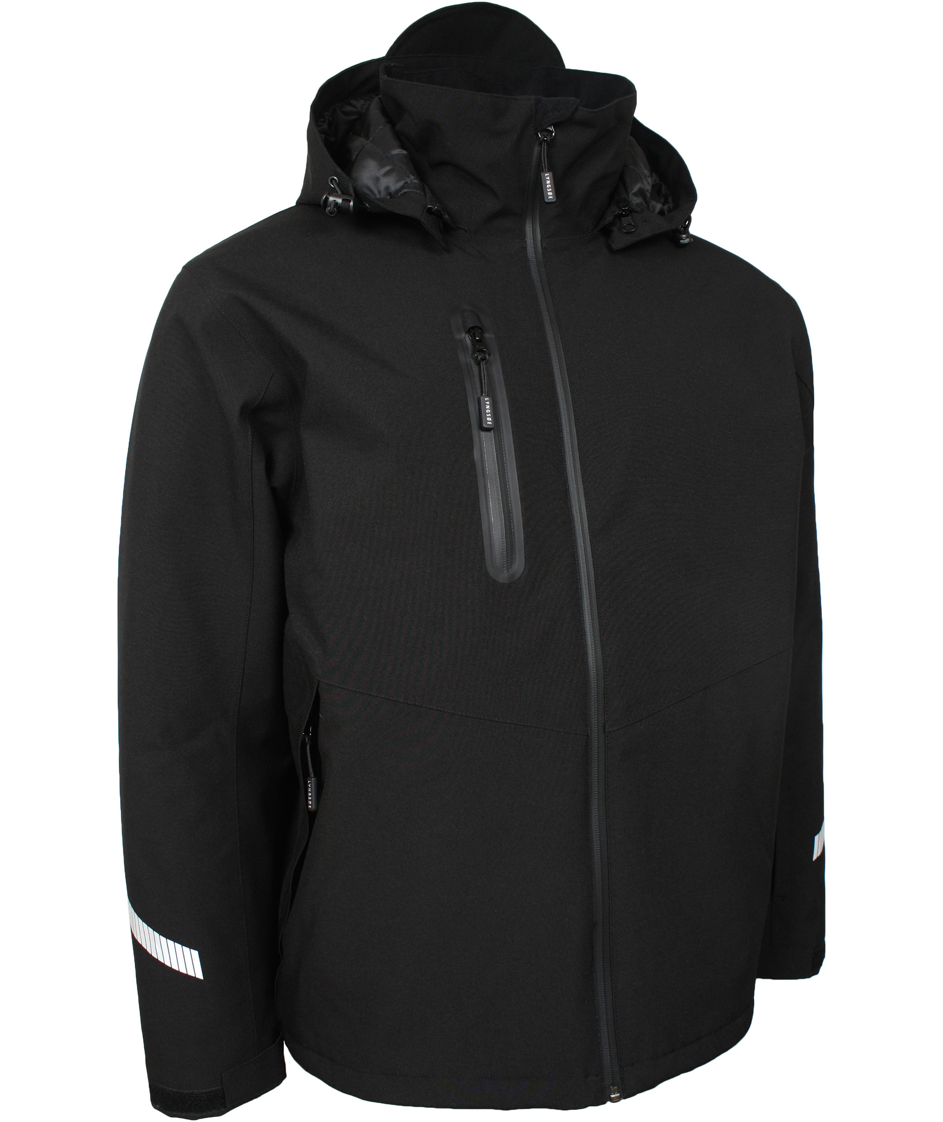 Lyngs&oslash;e vinterjakke full stretch, Svart