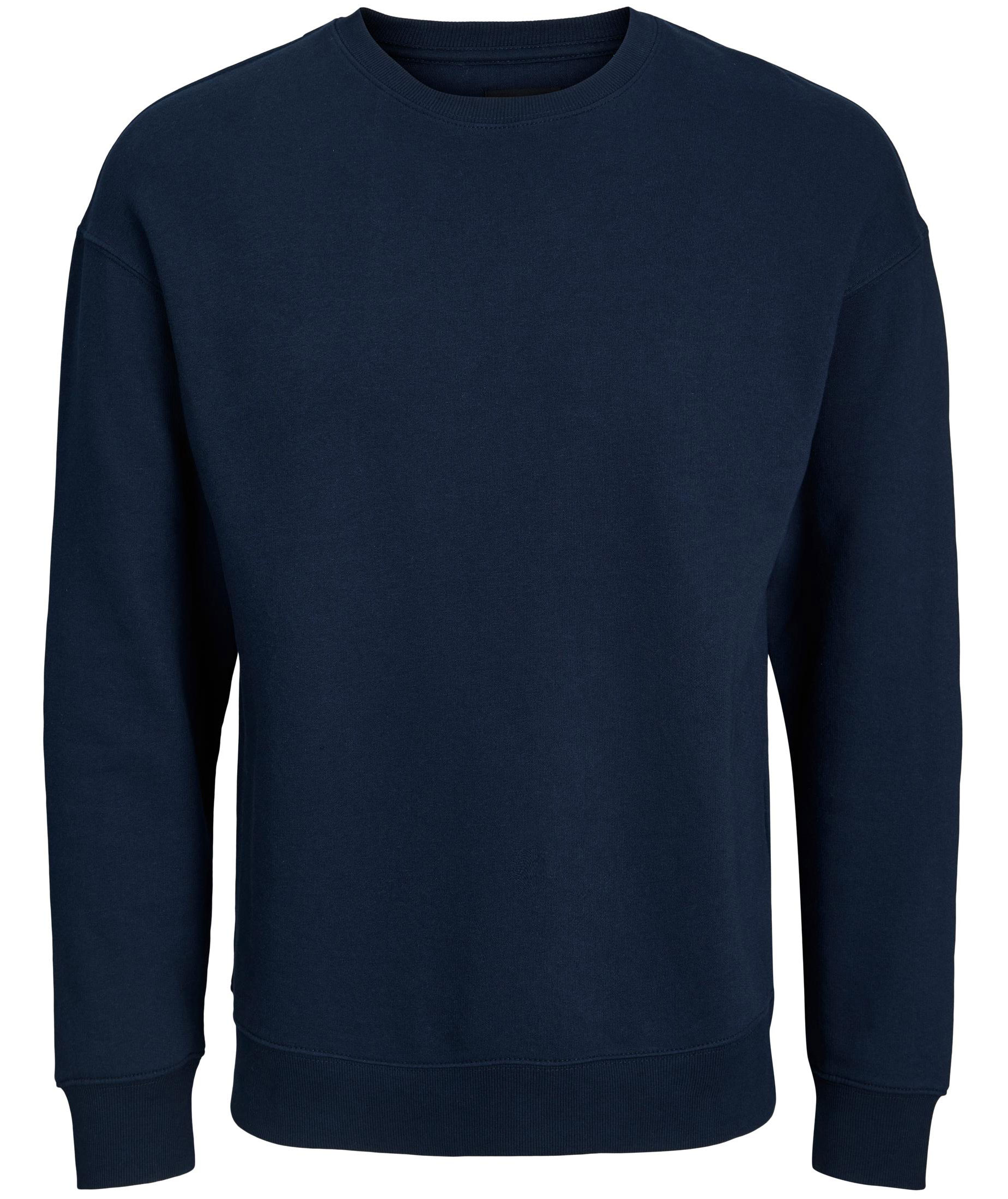 Jack & Jones Plus JJEBRADLEY Sweatshirt, Navy Blazer