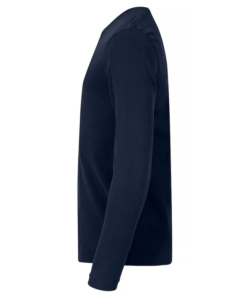 Clique Premium Fashion-T long-sleeved T-shirt, Dark navy, large image number 3
