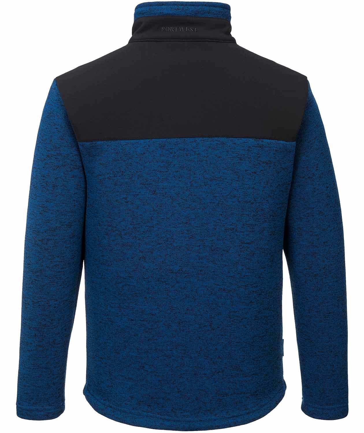 Portwest KX3 stickad fleecejacka, Ljus Bl&aring;, large image number 3