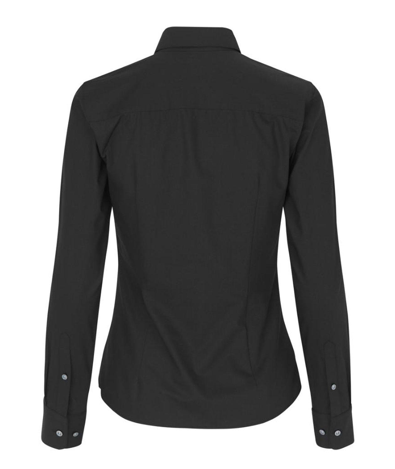 Seven Seas hybrid Modern fit dameskjorte, Svart, large image number 2