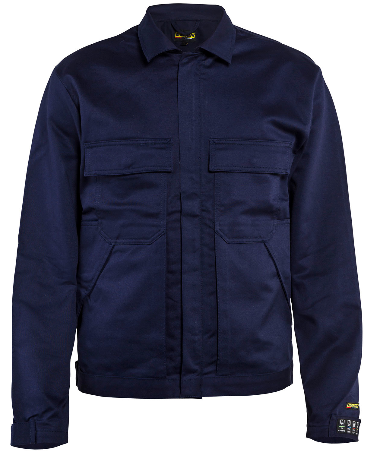 Bl&aring;kl&auml;der Anti-Flame jakke, Marine