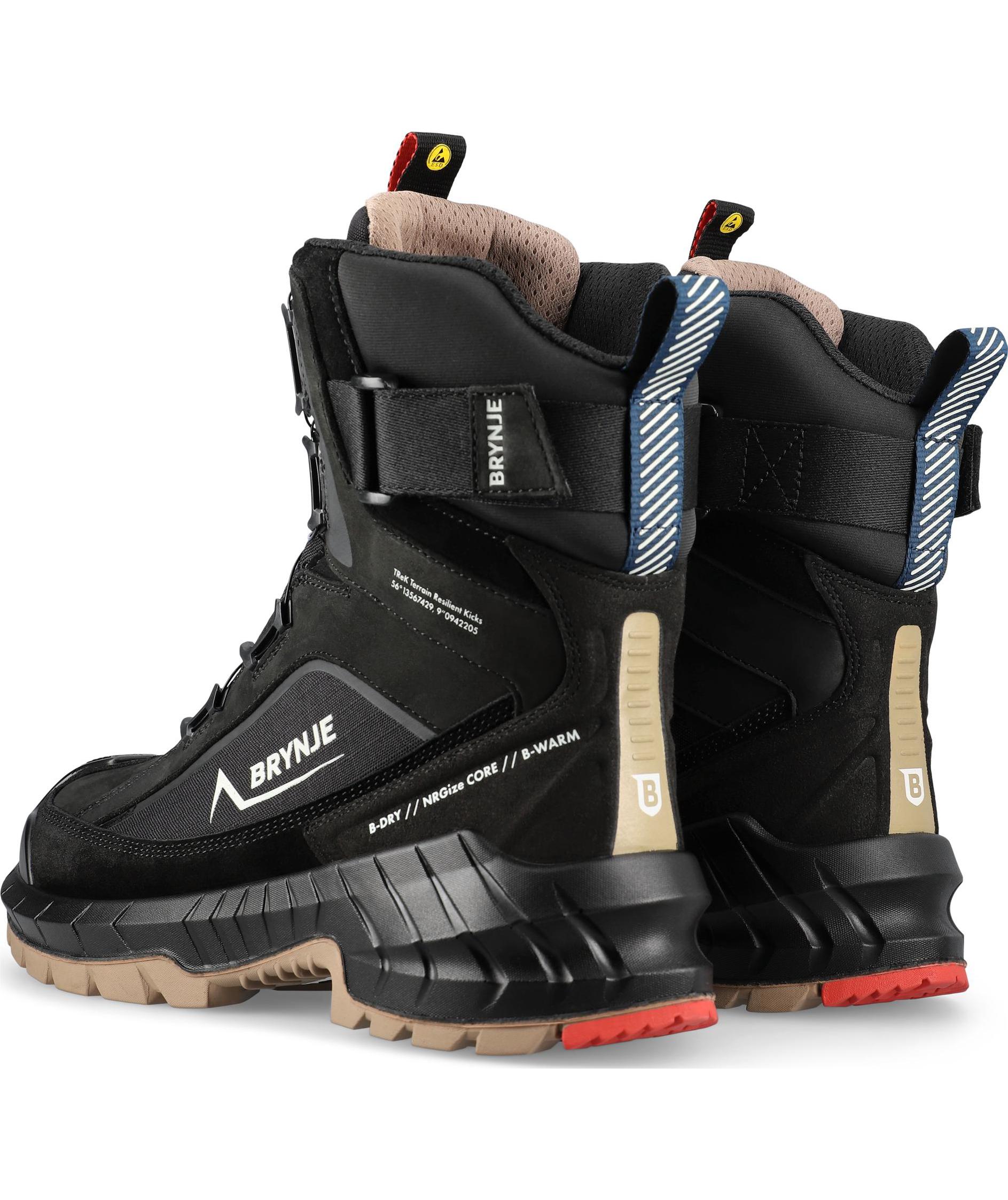 Brynje&nbsp;TReK B-dry&nbsp;winter safety boots S7S, Black, large image number 7