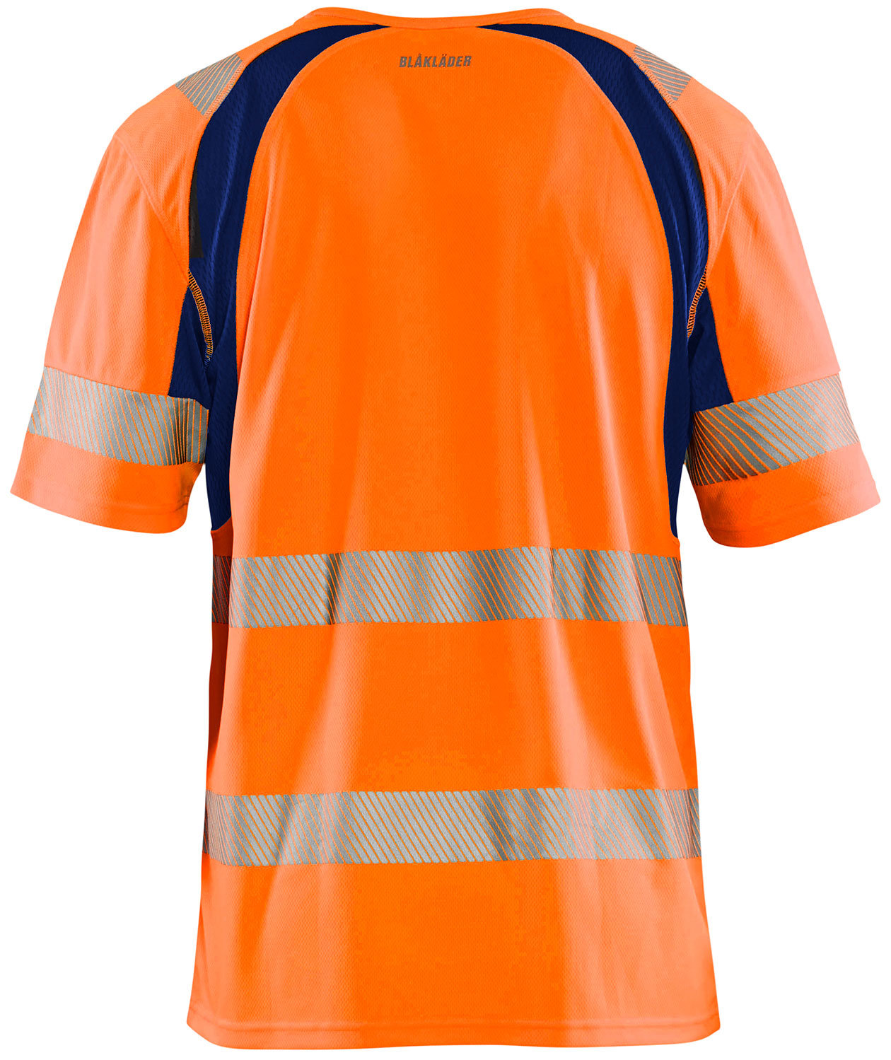 Bl&aring;kl&auml;der UV T-shirt, Hi-vis Orange/Marine, large image number 1