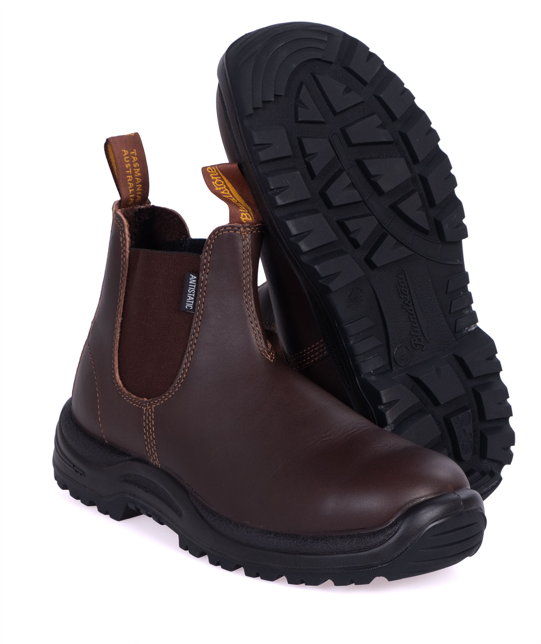 Blundstone 122 skyddsst&ouml;vlar S3, Brun
