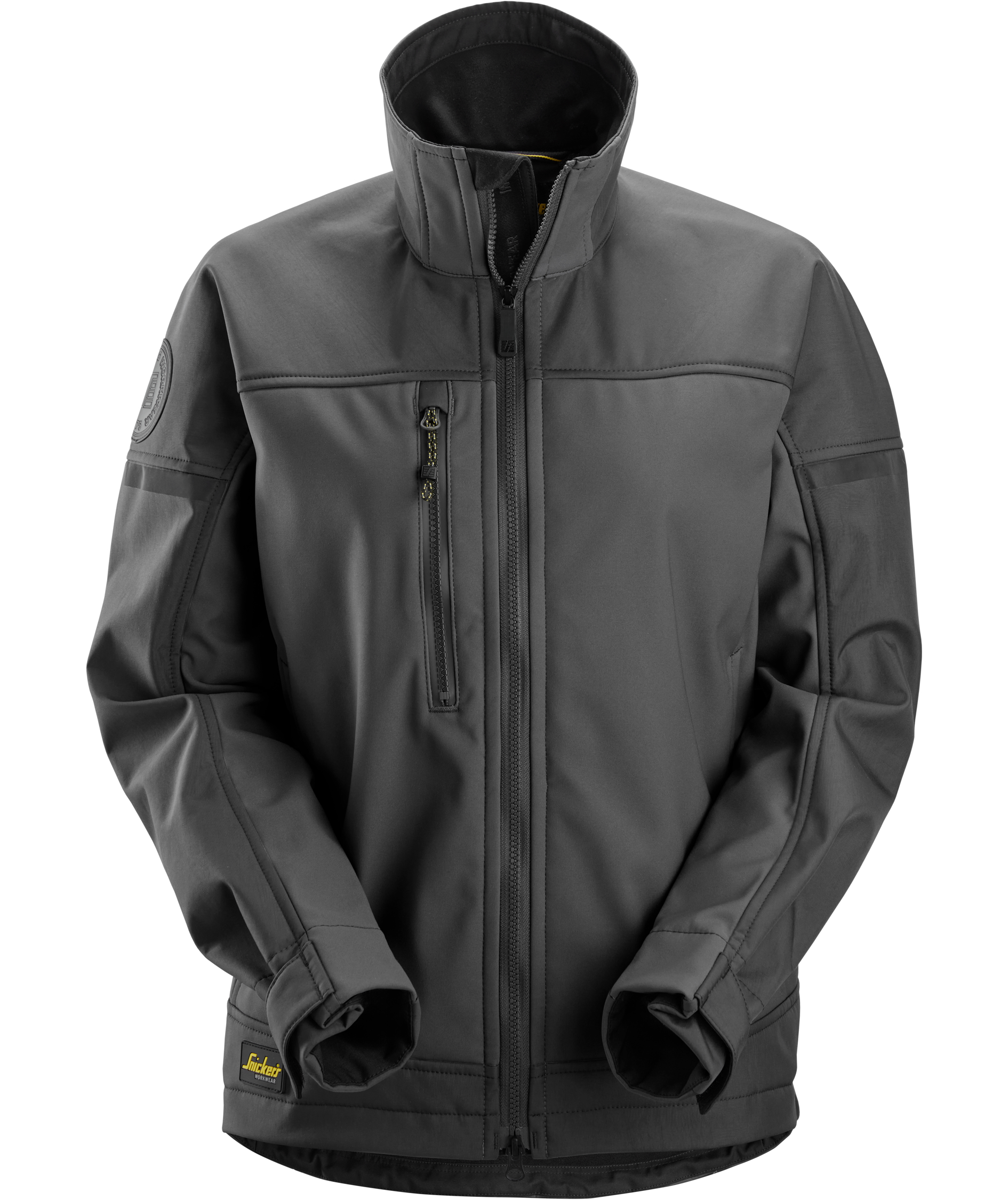 Snickers AllroundWork dame softshelljakke 1276, Steel Grey/Dark Steel Grey, Steel Grey/Dark Steel Grey, swatch