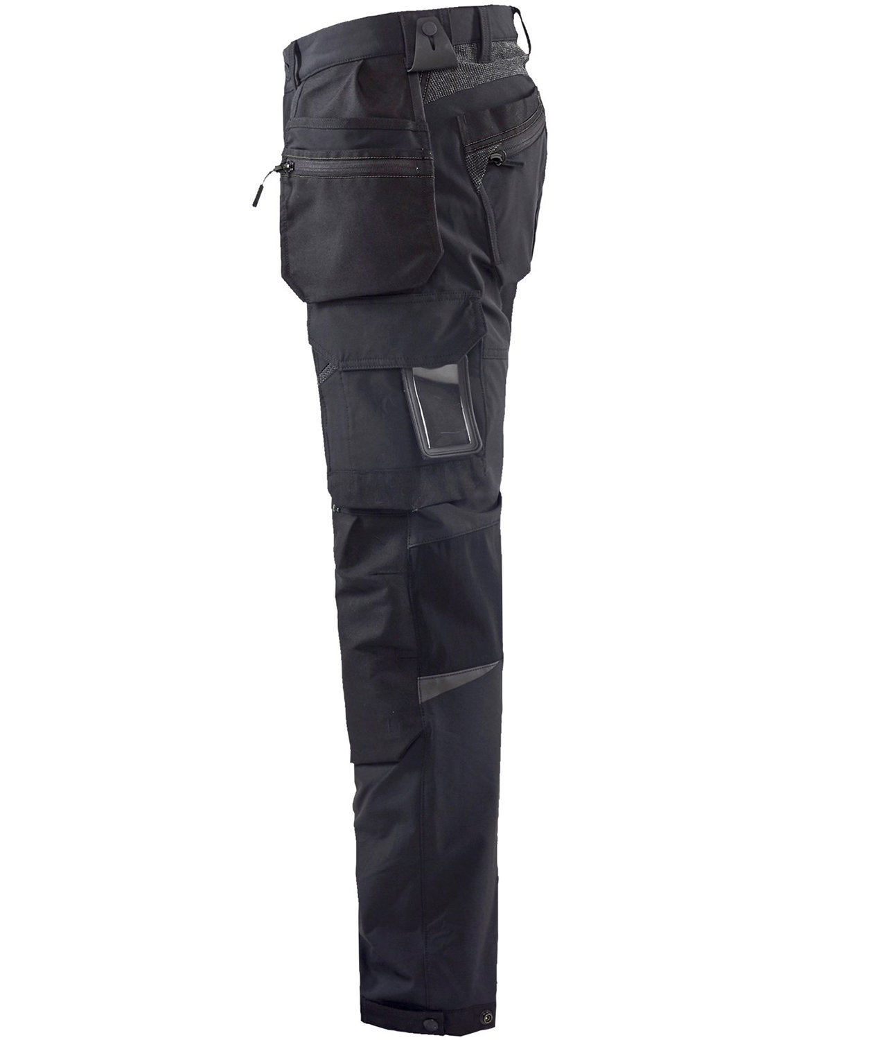 Bl&aring;kl&auml;der craftsman trousers full stretch, Black/Grey, large image number 2