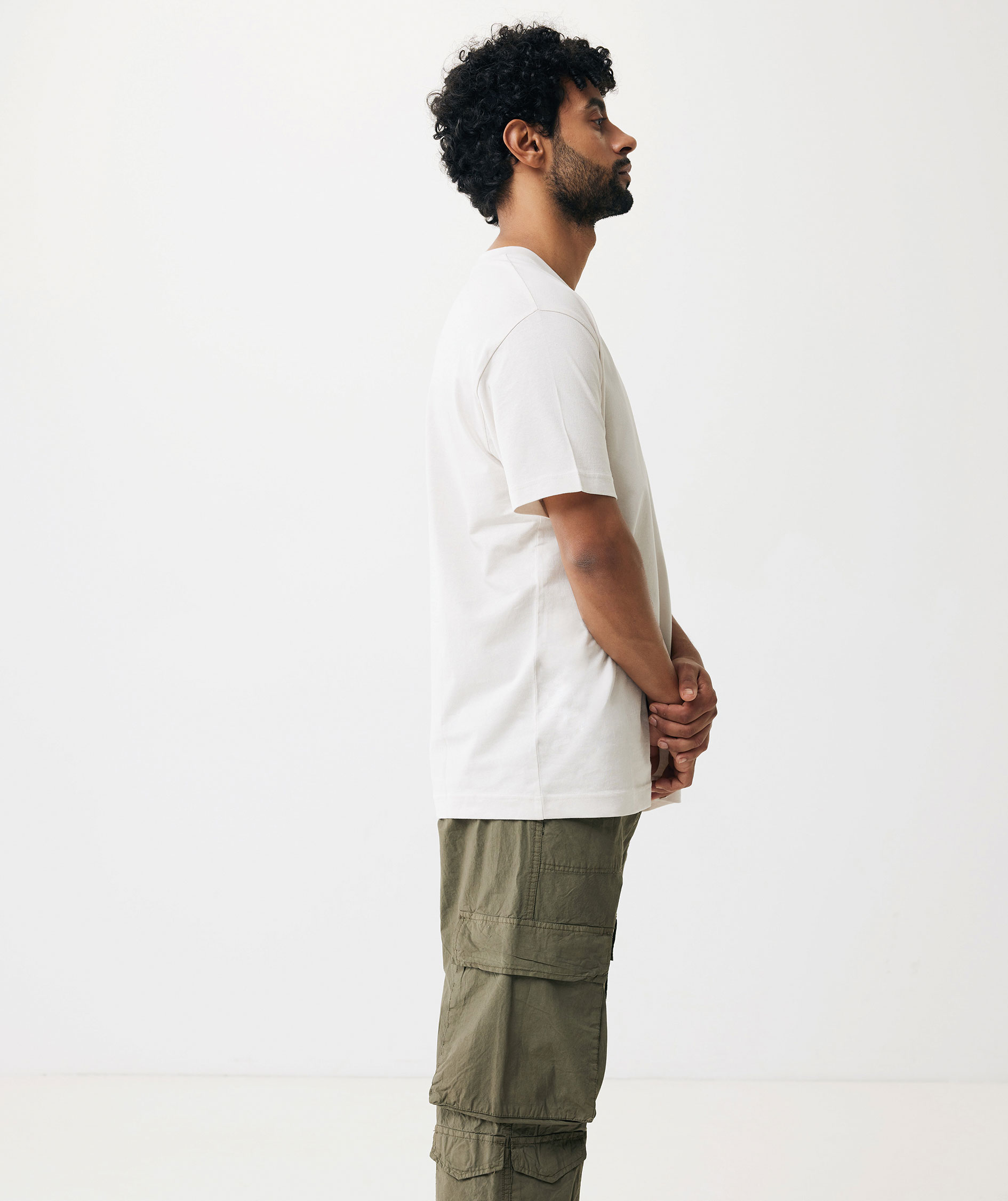 Iqoniq Kakadu T-shirt, Ivory White, large image number 4