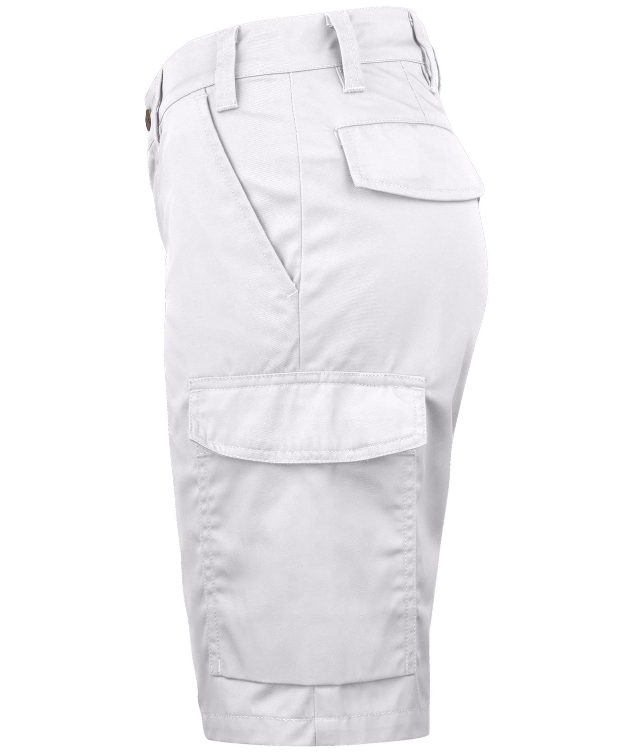 ProJob women's work shorts 2529, White, large image number 3