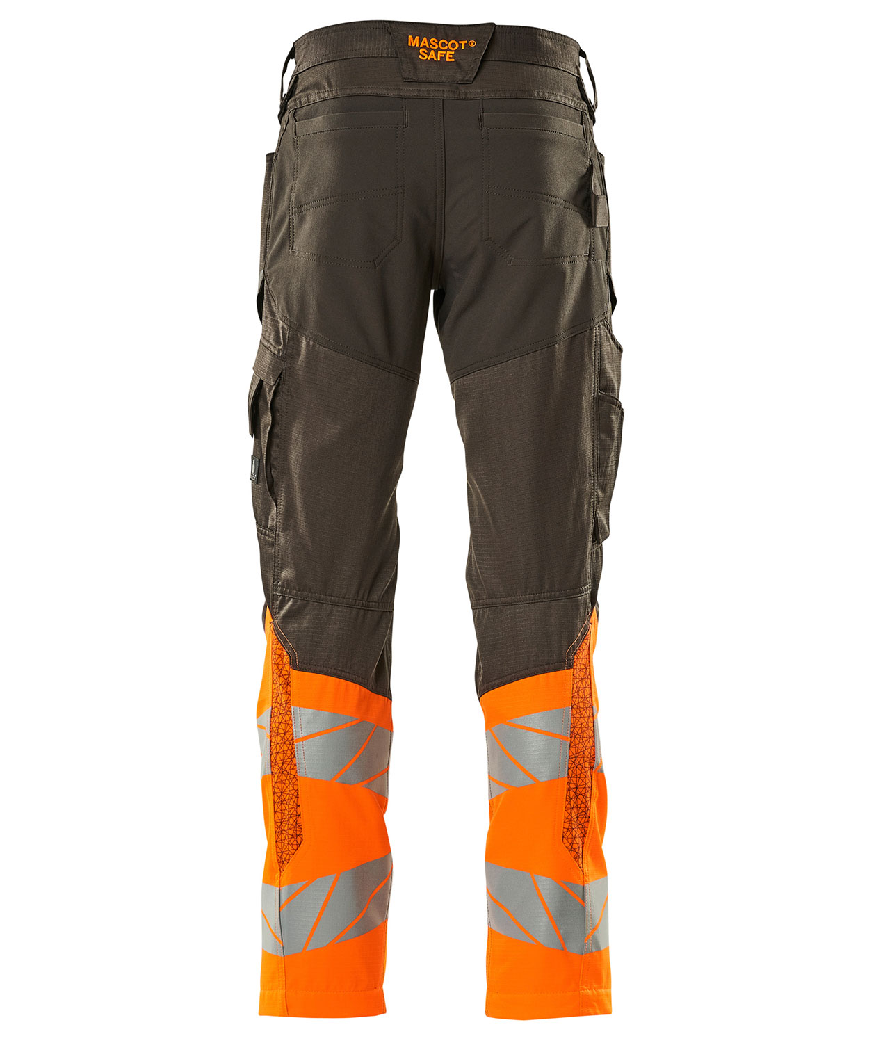 Mascot Accelerate Safe Arbeitshose, Dunkles Anthrazit/Hi-Vis Orange, large image number 1