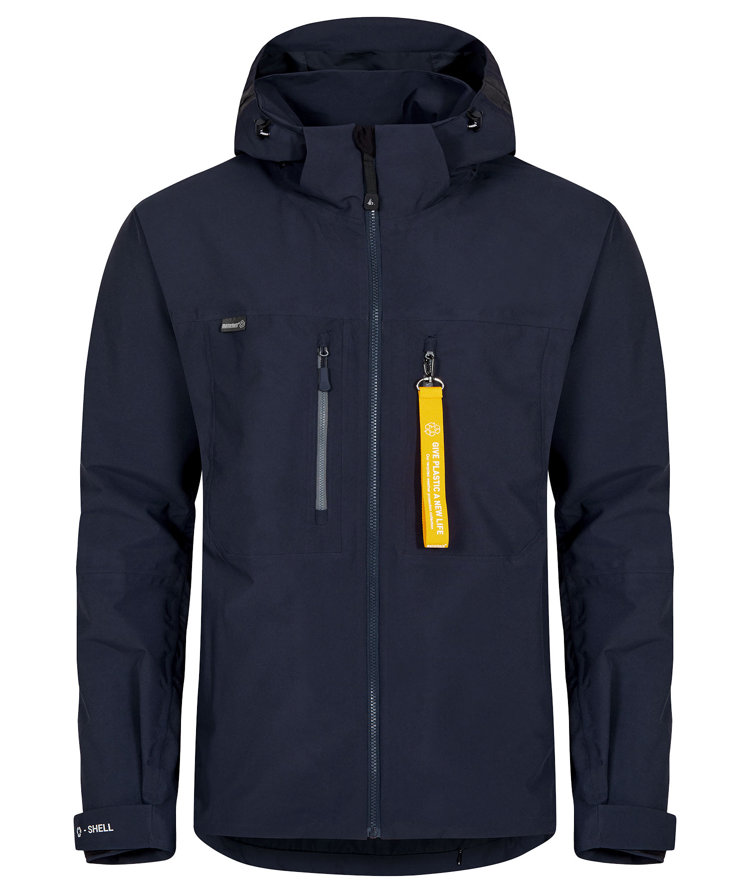 Matterhorn Habeler skalljakke, Navy, Navy, swatch