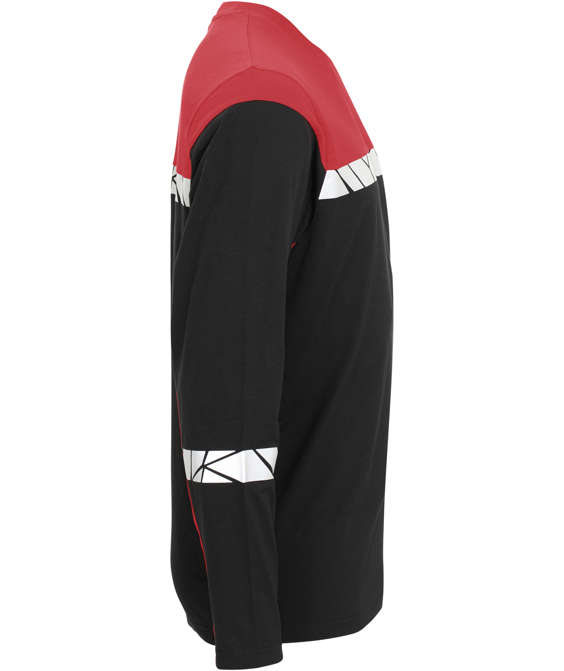 ProJob long-sleeved T-shirt 7002, Black/Red, large image number 2