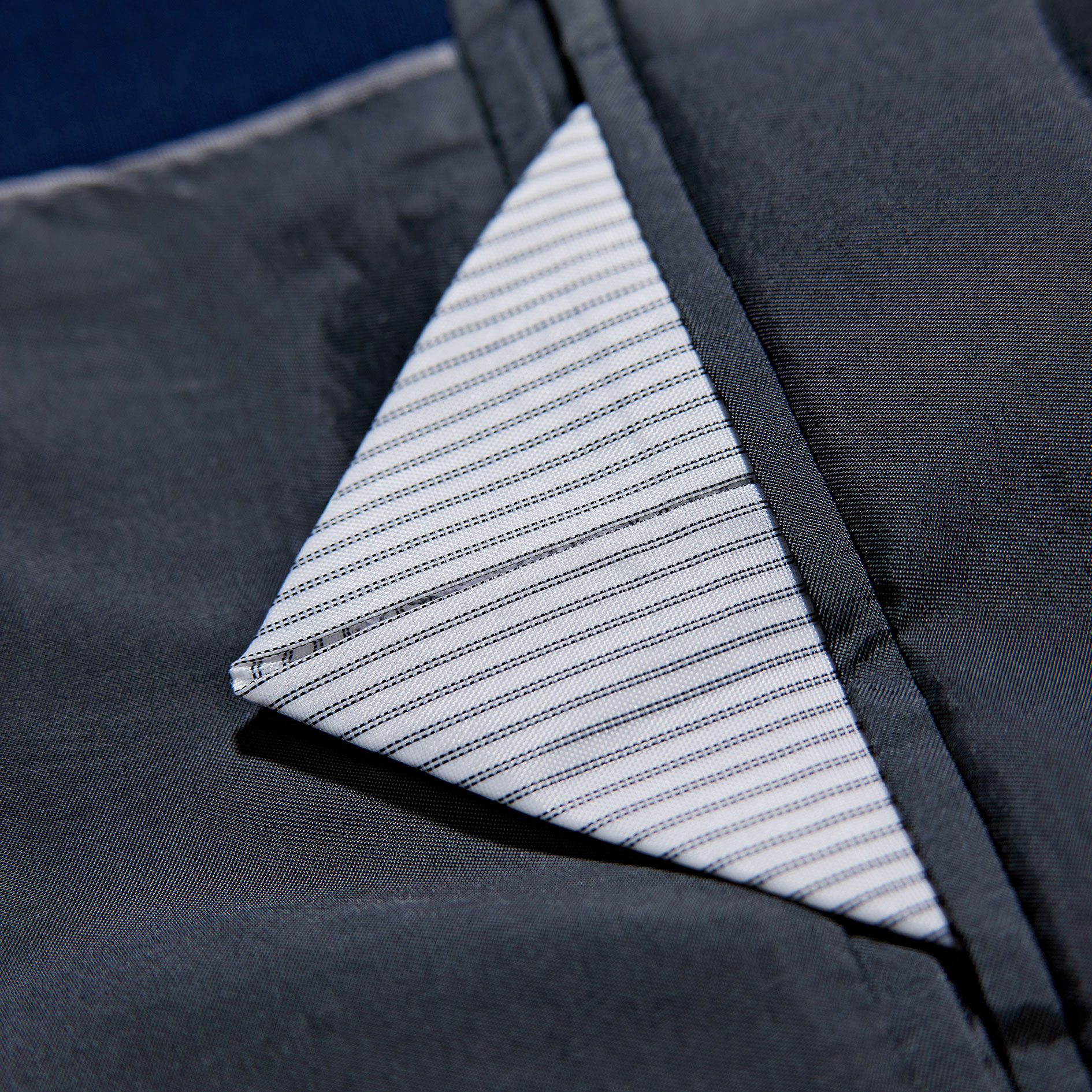 Lindbergh Superflex modern fit dressjakke, DK Blue Mel, large image number 5