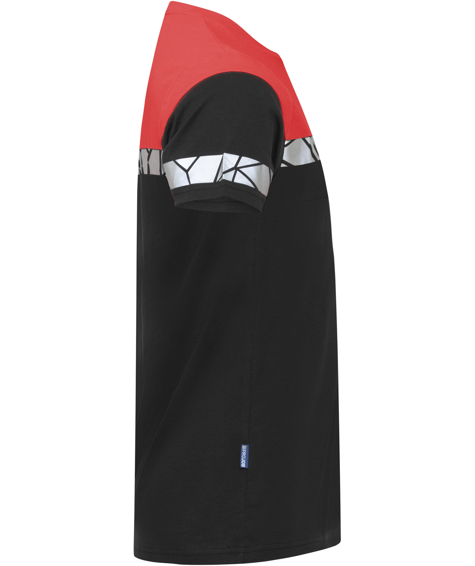 ProJob T-shirt 7001, Black/Red, large image number 2