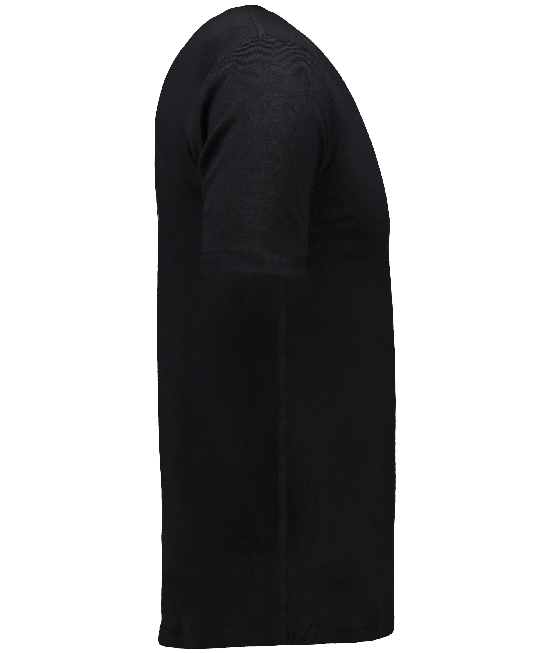 Westborn T-shirt med merinoull, Black, large image number 5