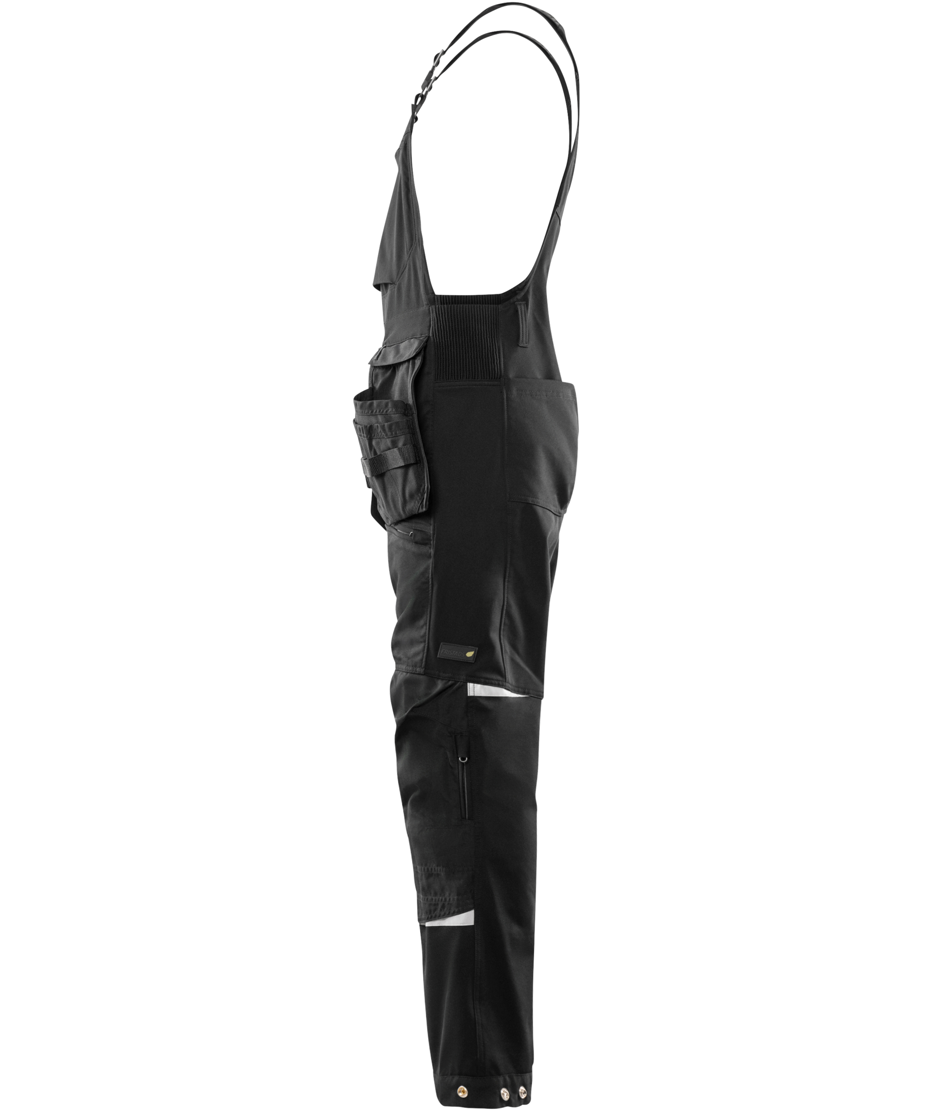 Fristads hantverksh&auml;ngselbyxa 1830 GSTT full stretch, Svart, large image number 6