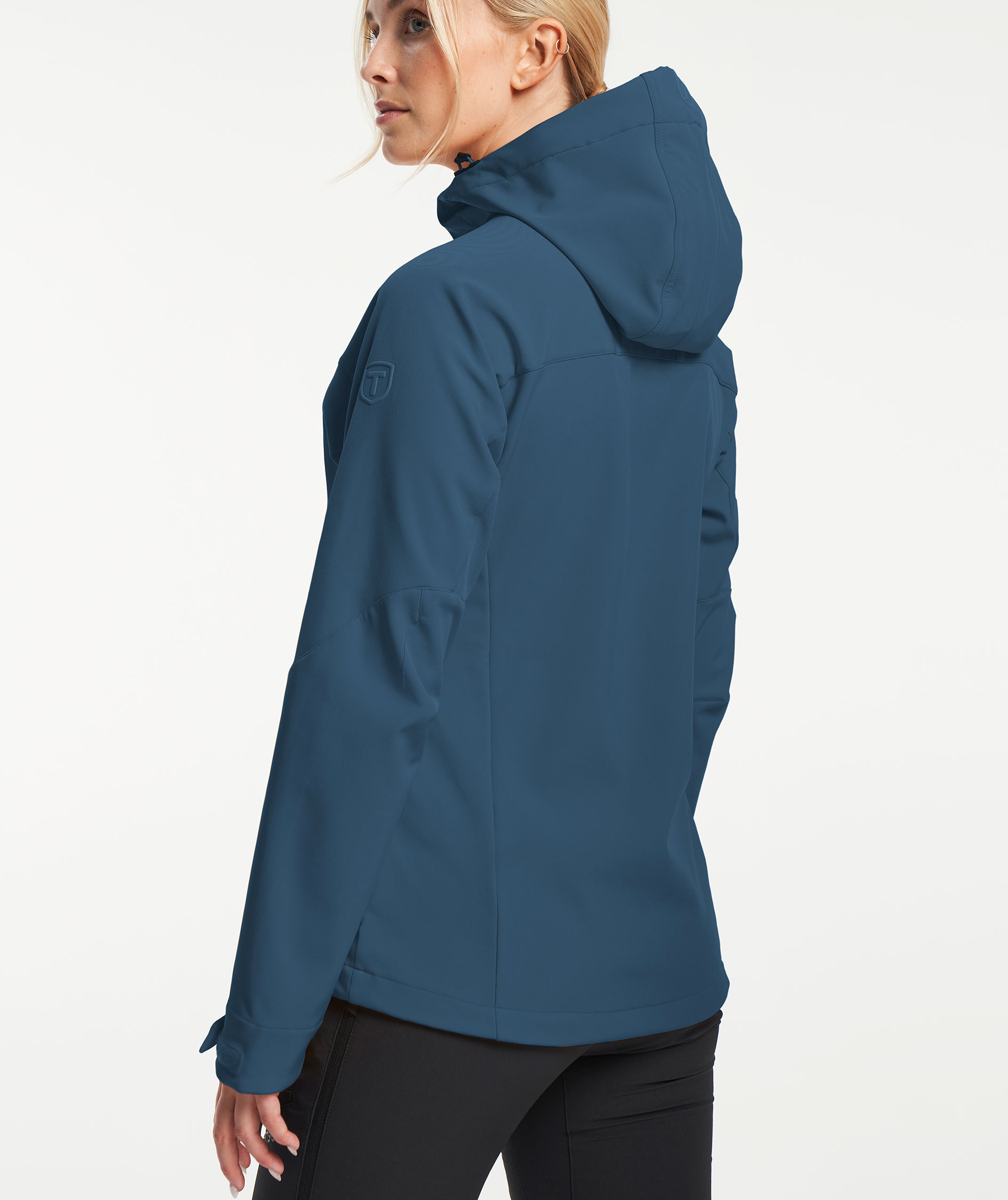 Tenson TXlite dame softshelljakke, Dark blue, large image number 9