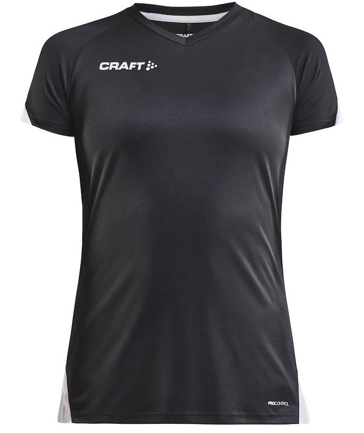 Craft Pro Control Impact T-shirt dam, Svart/Vit, large image number 0