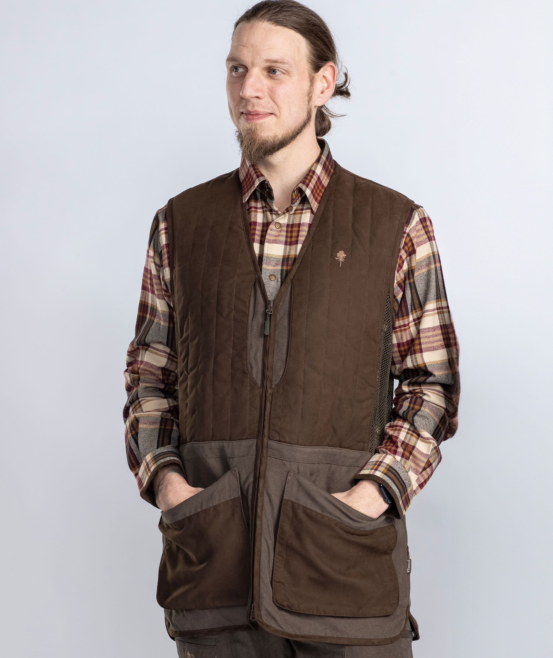 Pinewood&nbsp;skydevest, Suede Brown, large image number 13
