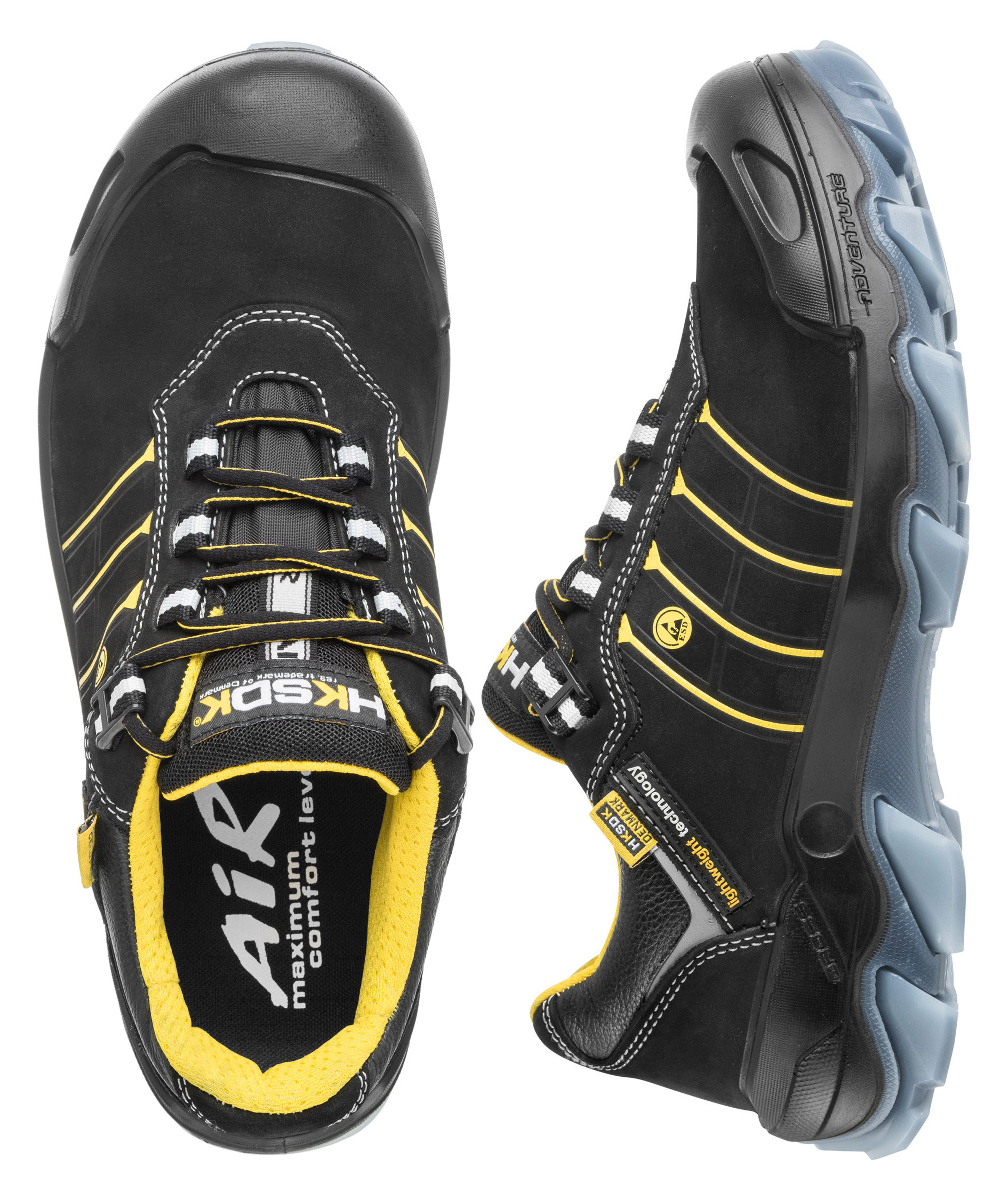 HKSDK B3 sikkerhedssko S3, Sort, large image number 6