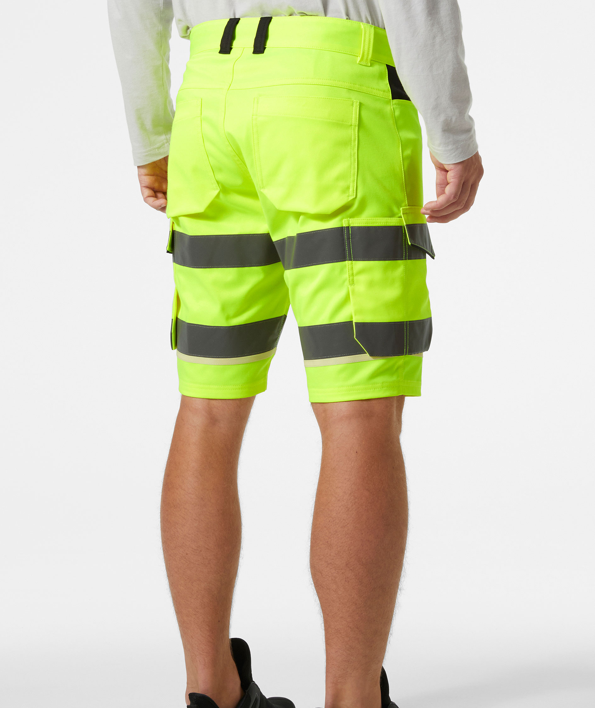 Helly Hansen UC-ME cargoshorts, Varsel Gul/Ebony, large image number 3