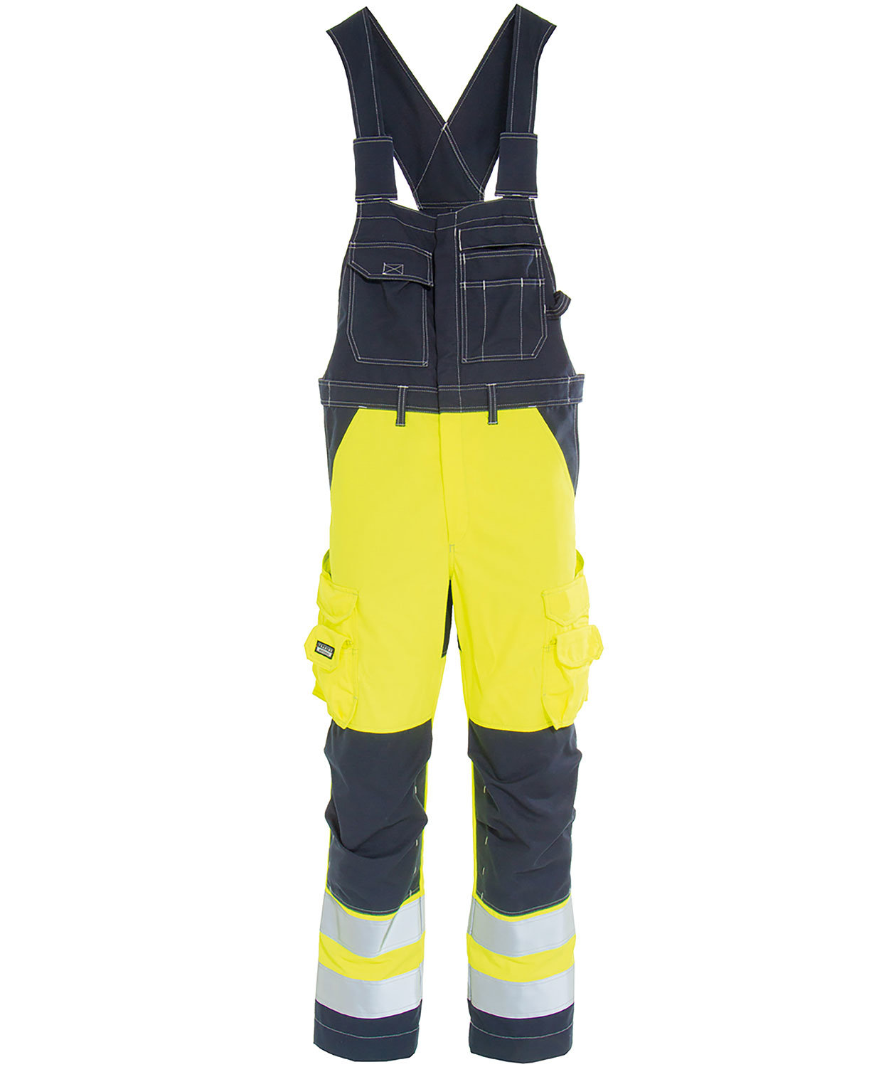 Tranemo Tera TX Arbeitslatzhose, Hi-vis gelb/marineblau