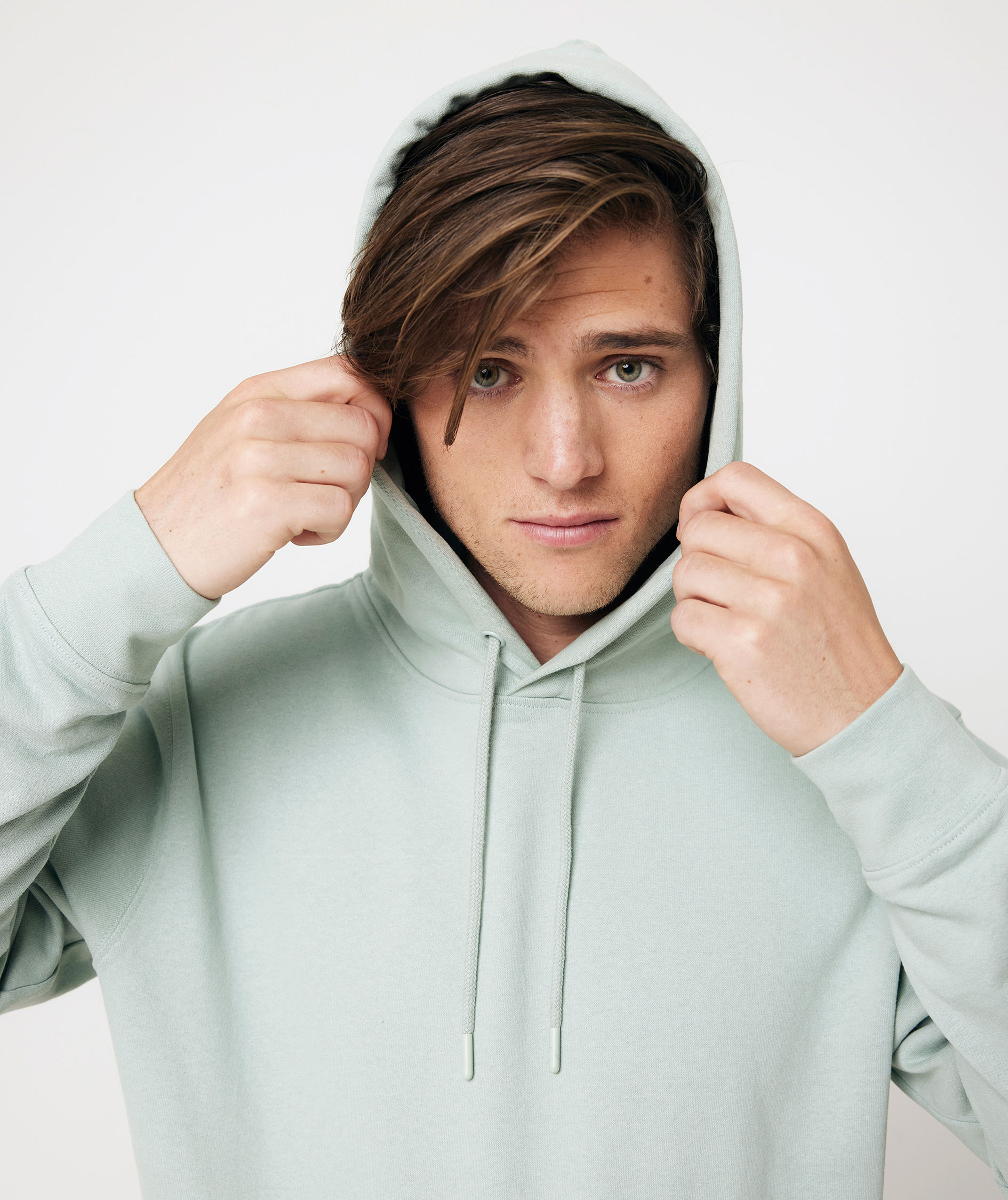 Iqoniq Jasper hoodie, Iceberg Green, large image number 3