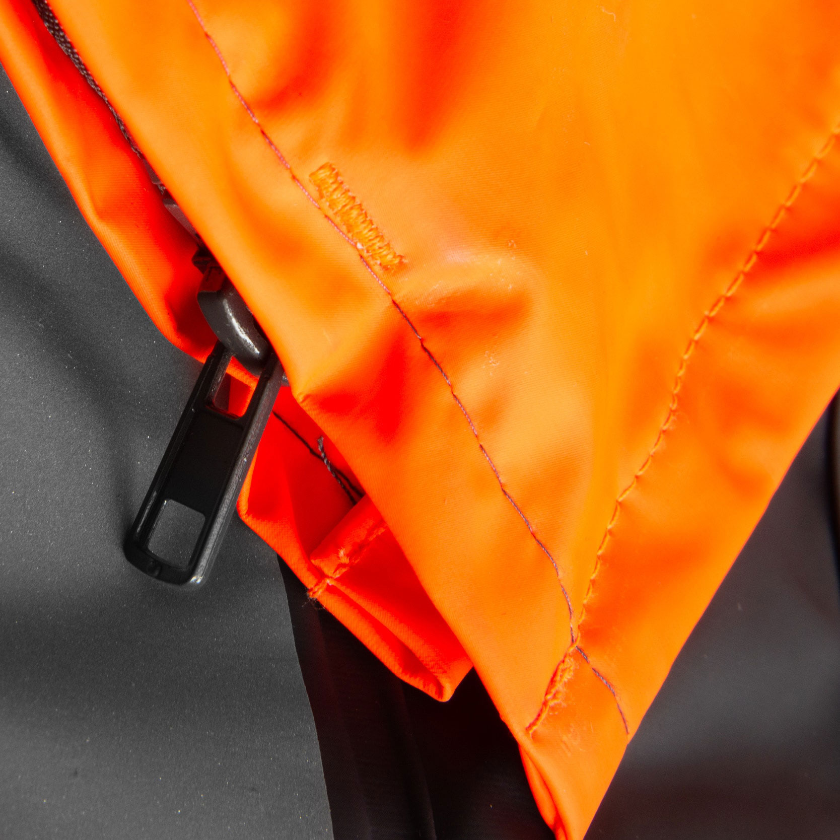 Lyngs&oslash;e Multinorm PU varmedress, Hi-vis Oransje/Marinebl&aring;, large image number 2