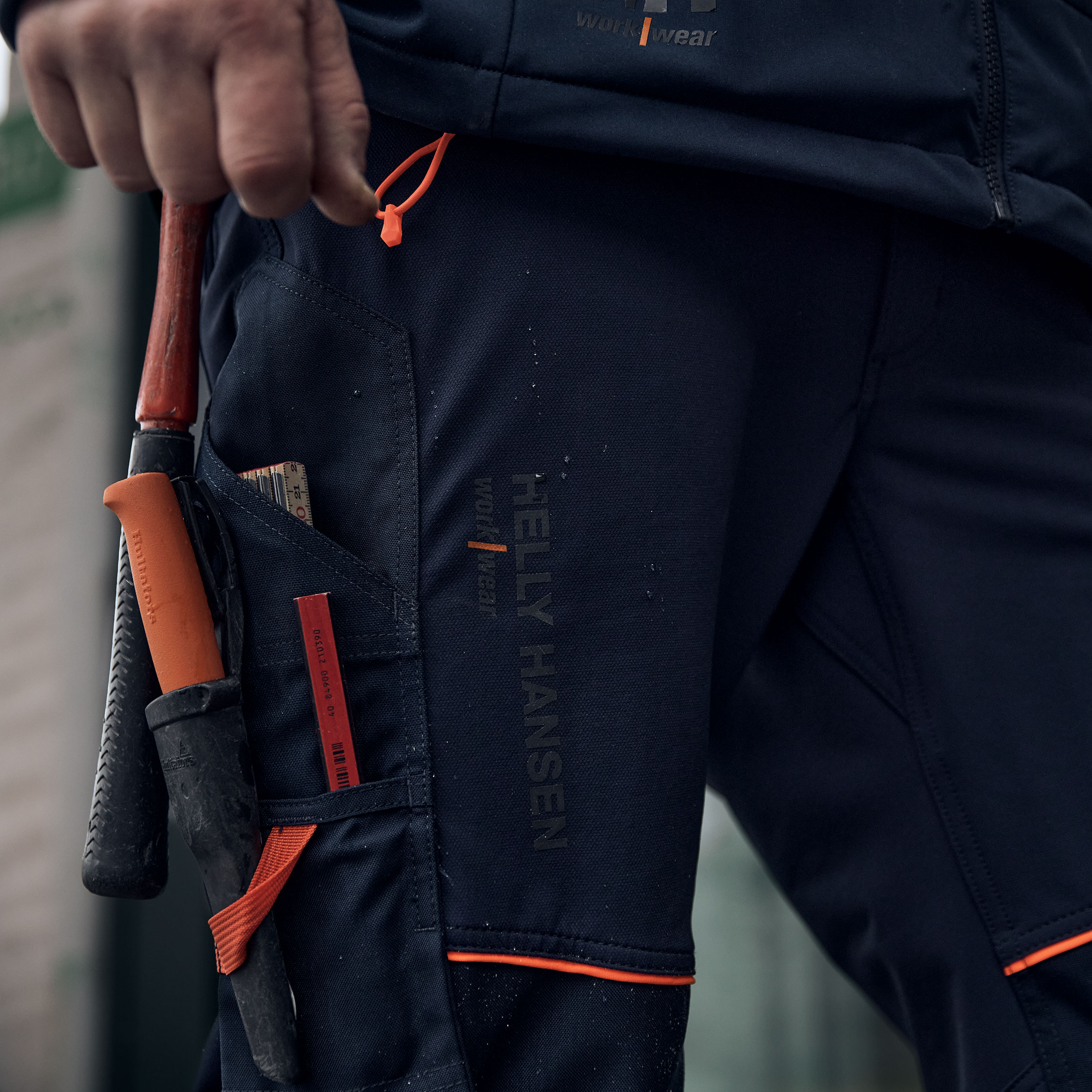 Helly Hansen Chelsea Evo BRZ Connect&trade; arbejdsbukser full stretch, Navy, large image number 5