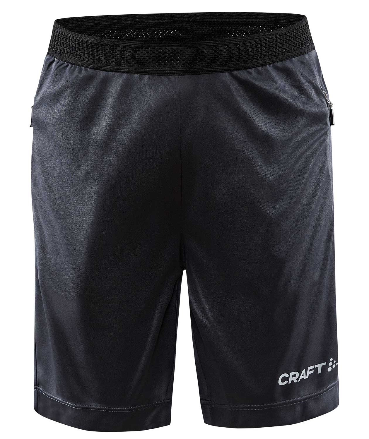 Craft Evolve Zip Pocket shorts till barn, Asphalt