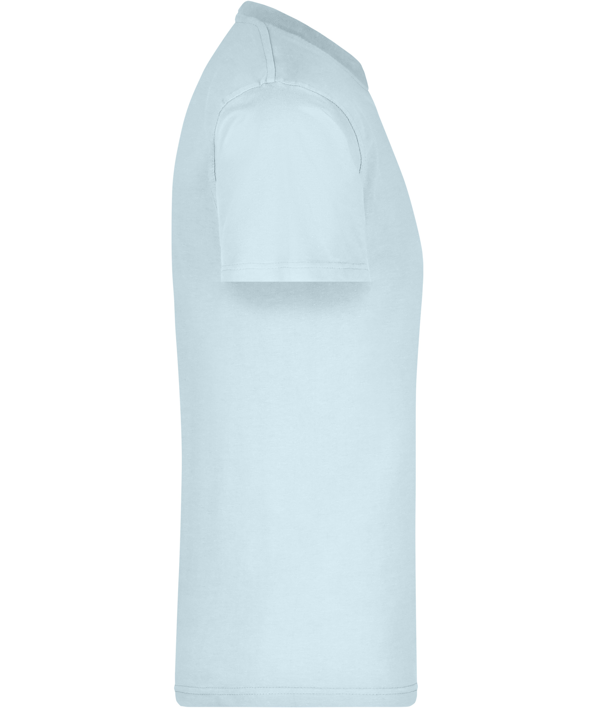 James & Nicholson T-Shirt Round-T Heavy, Light-Blue, large image number 2