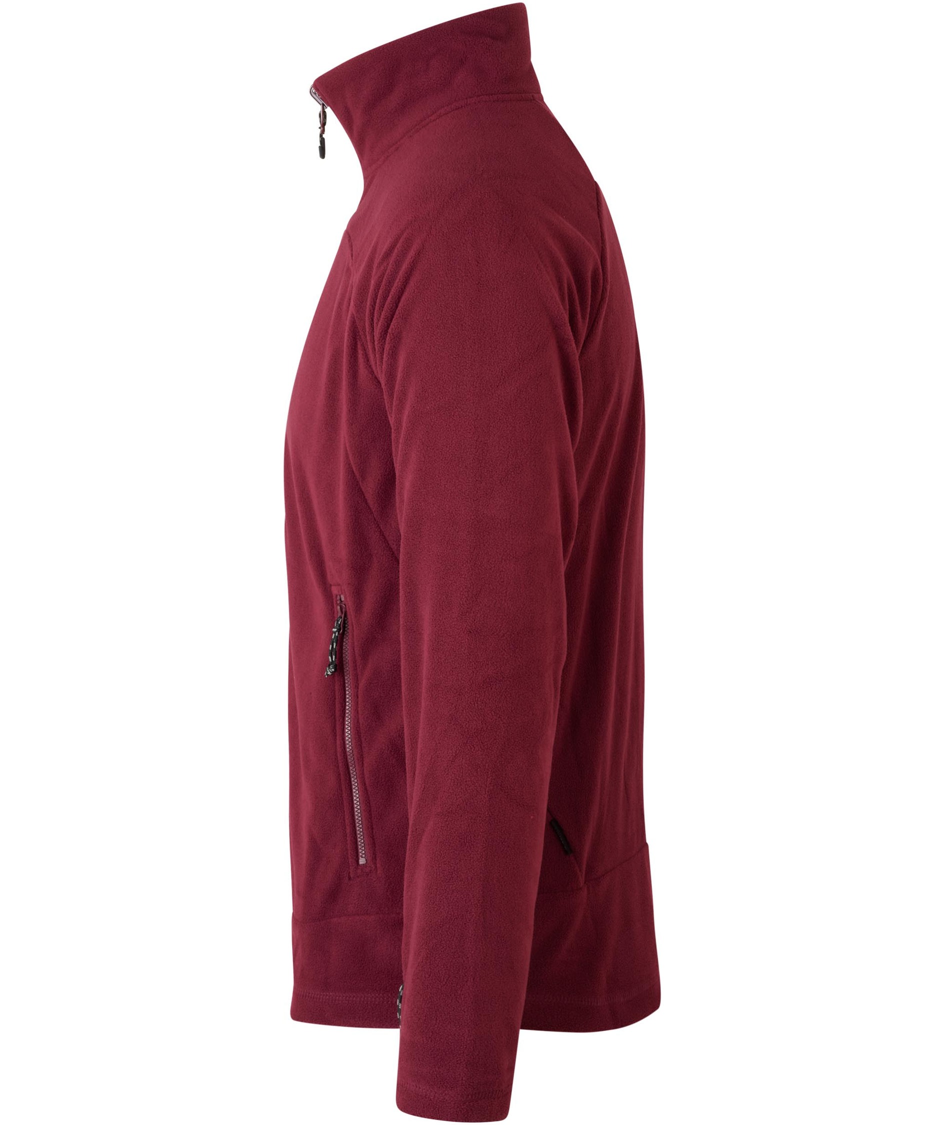ID Zip'n'mix Active fleece cardigan, Bordeaux, large image number 5