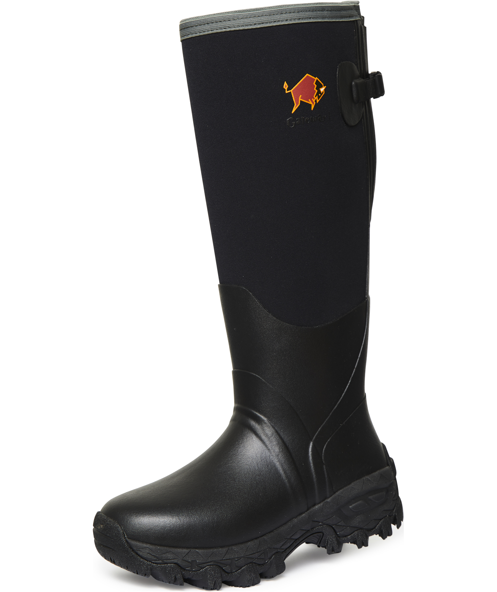 Gateway1 Woodwalker Lady 17" 4mm gummist&oslash;vler, Svart, Svart, swatch