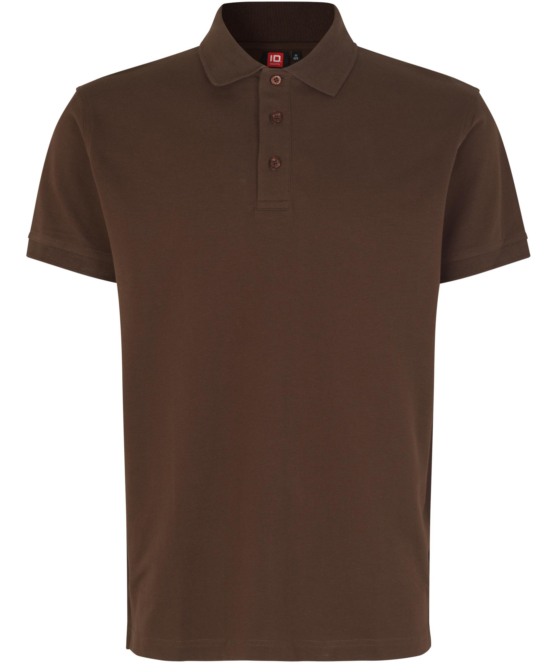 ID Stretch Poloshirt, Mocca, Mocca, swatch