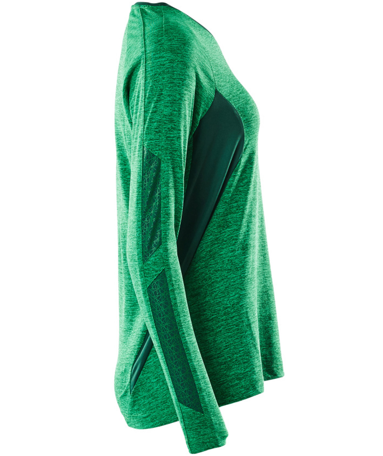 Mascot Accelerate Coolmax langermet dame T-skjorte, Gress gr&oslash;nt/gr&oslash;nn, large image number 2