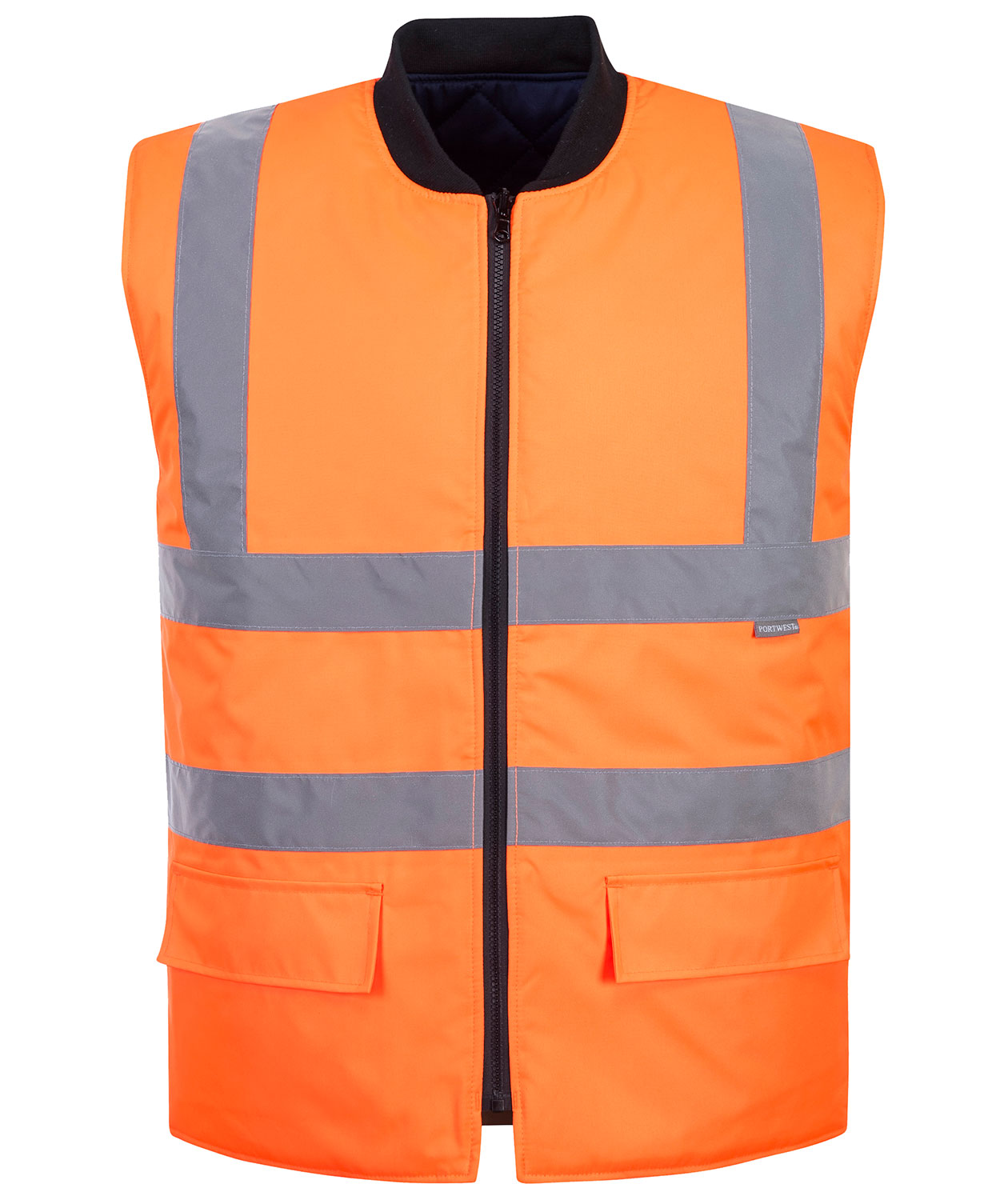 Portwest v&auml;ndbar v&auml;st, Varsel Orange, large image number 0