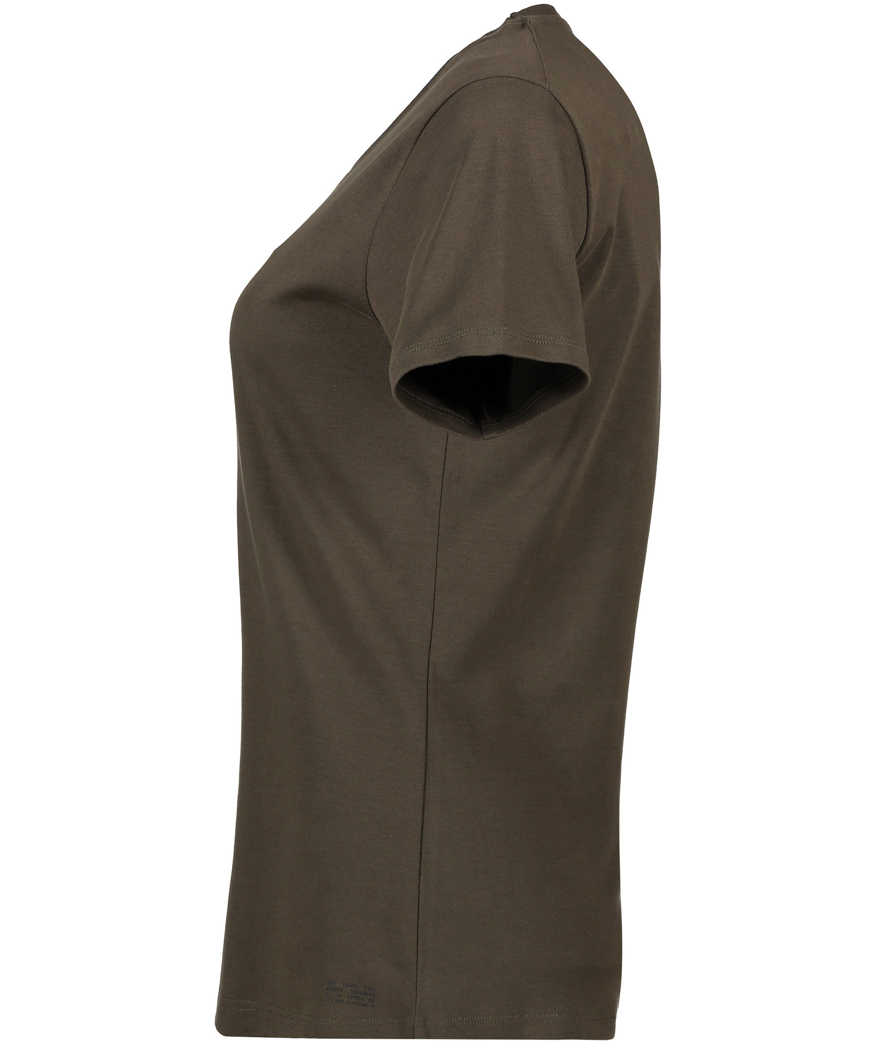 Seven Seas dame T-skjorte med rund hals, Oliven, large image number 3