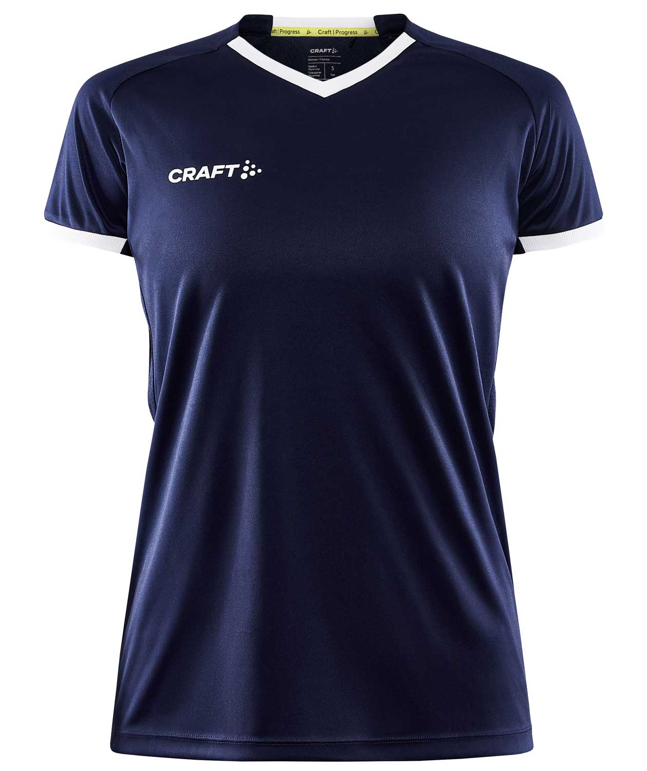 Craft Progress 2.0 Solid Jersey dame T-shirt, Navy, Navy, swatch