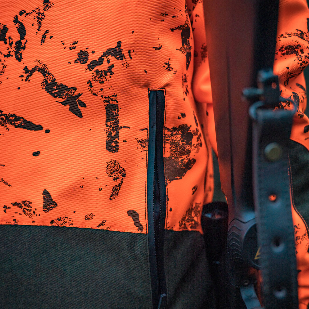 Seeland Trax Blaze Jacke, Orange Blaze InVis MPC, large image number 8