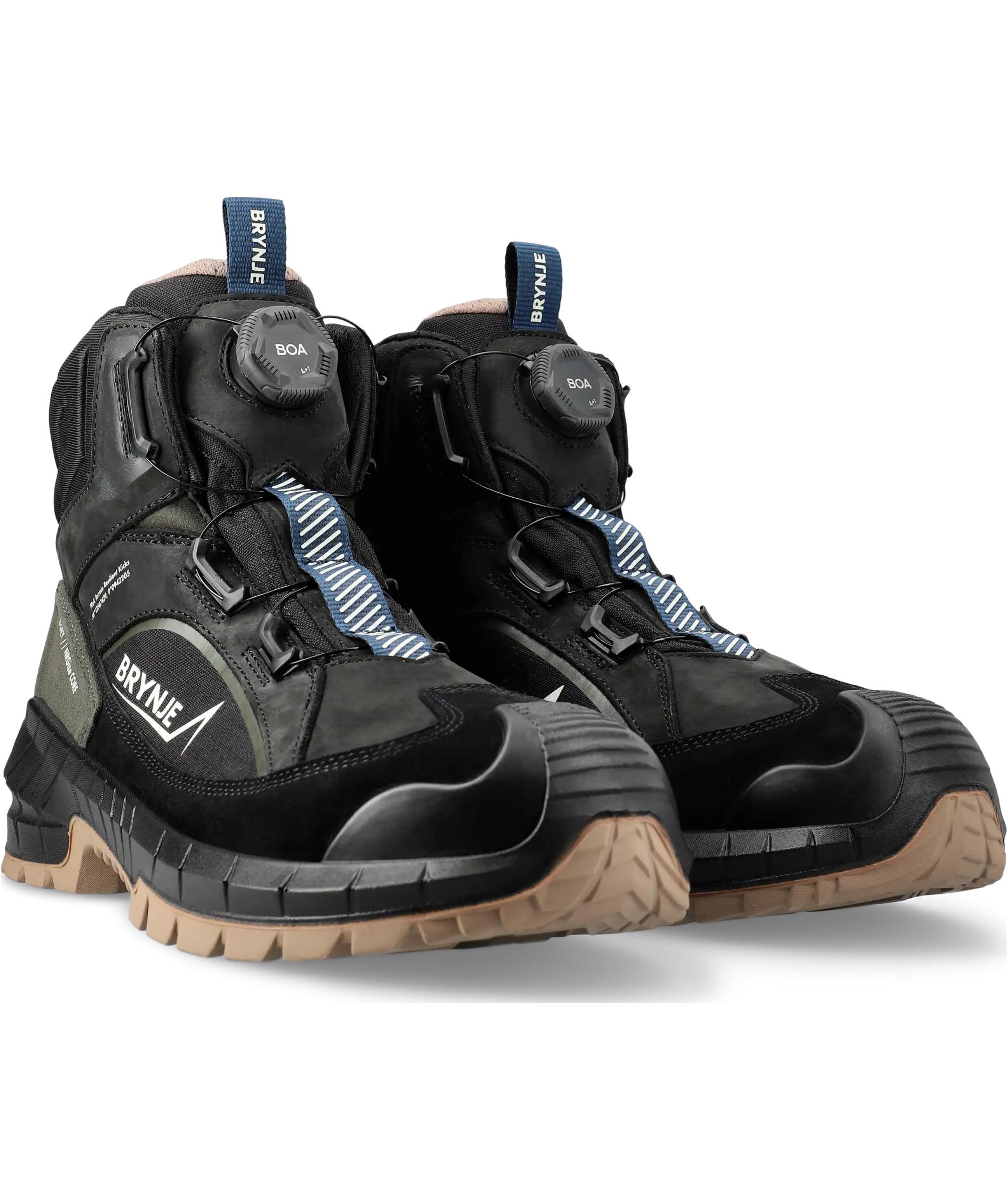 Brynje TReK B-dry safety boots S7S, Black