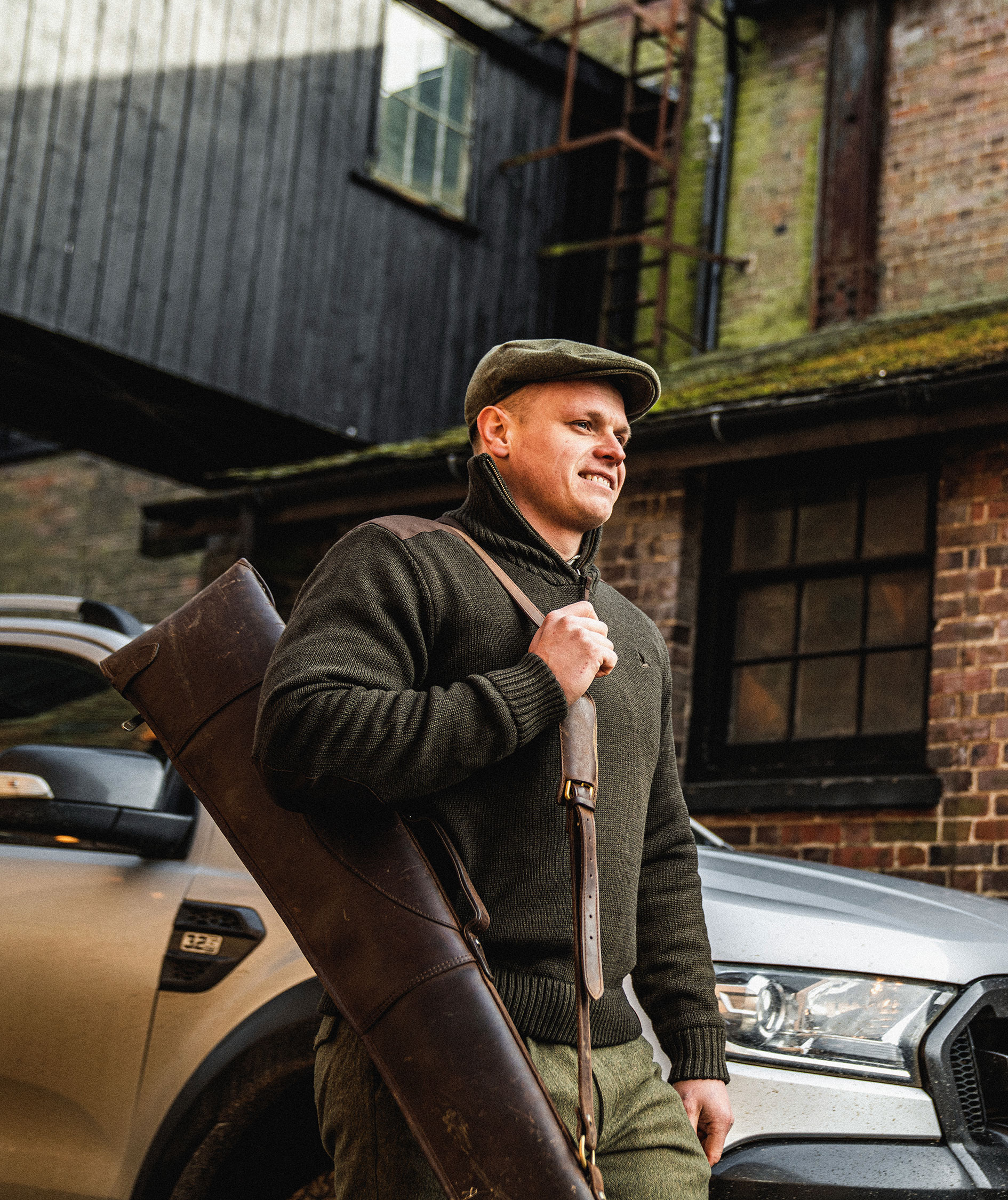 Seeland Haze Windbreaker, Grizzly brown