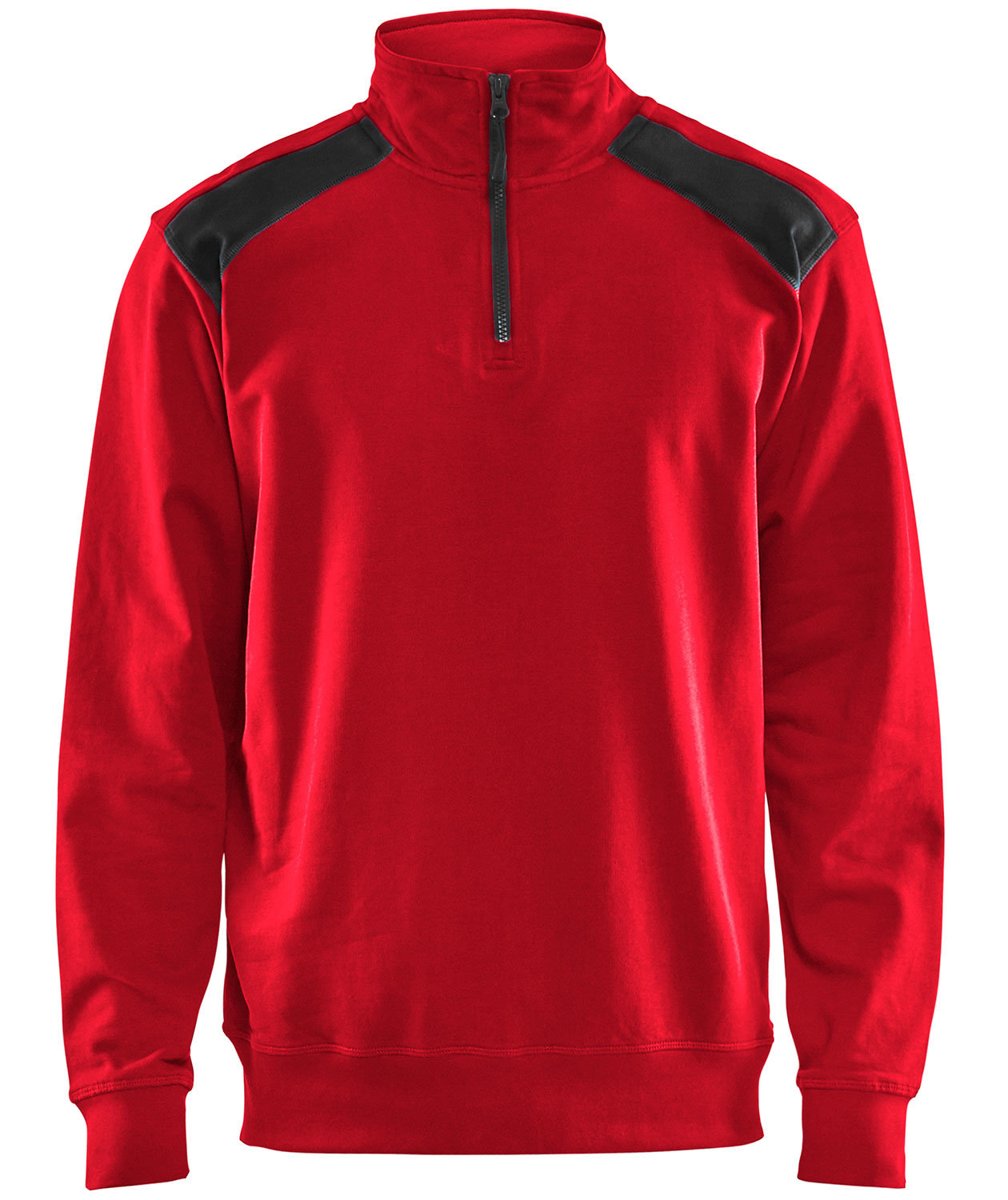Bl&aring;kl&auml;der Unite Half-Zip sweatshirt, Red/Black, Red/Black, swatch