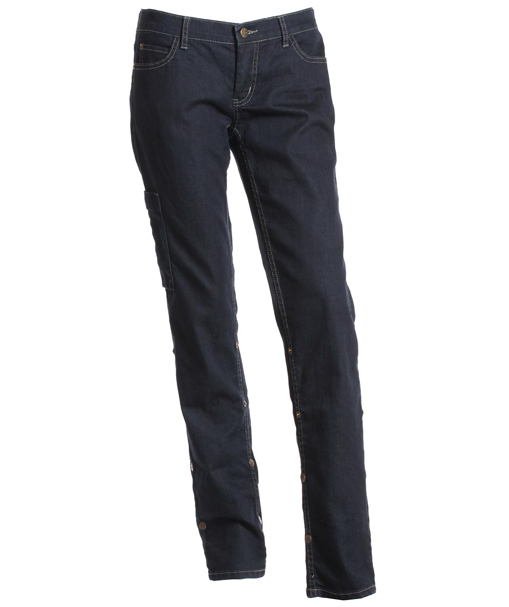 Nybo Workwear Jazz jeans dam, M&ouml;rk Denimbl&aring;