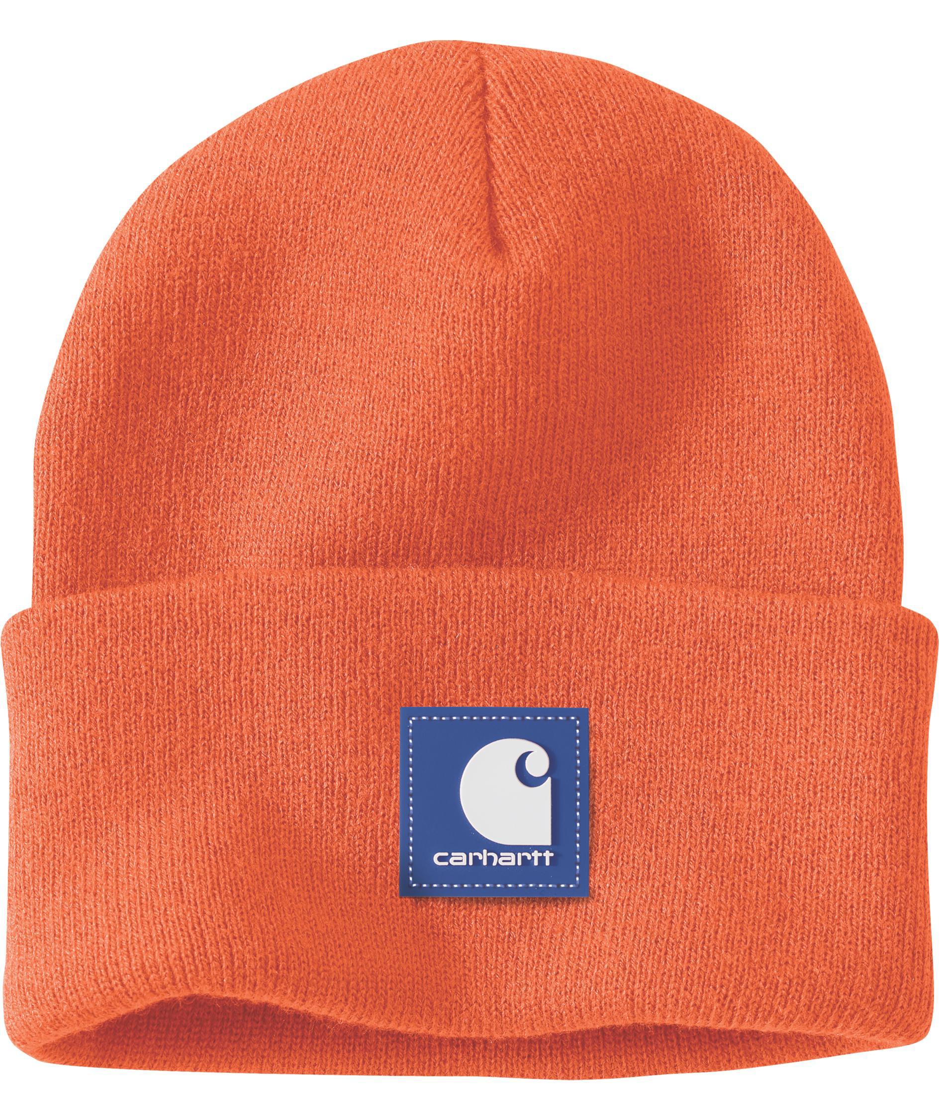 Carhartt Patch Watch beanie, Brite Orange, Brite Orange, swatch