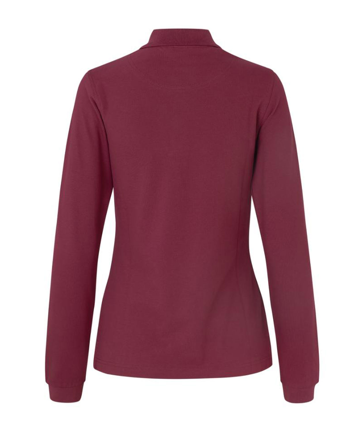 ID l&aring;ng&auml;rmad pik&eacute;tr&ouml;ja dam med stretch, Bordeaux, large image number 2