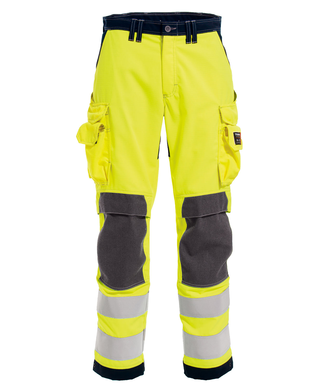 Tranemo Tera TX Arbeitshose, Hi-vis gelb/marineblau