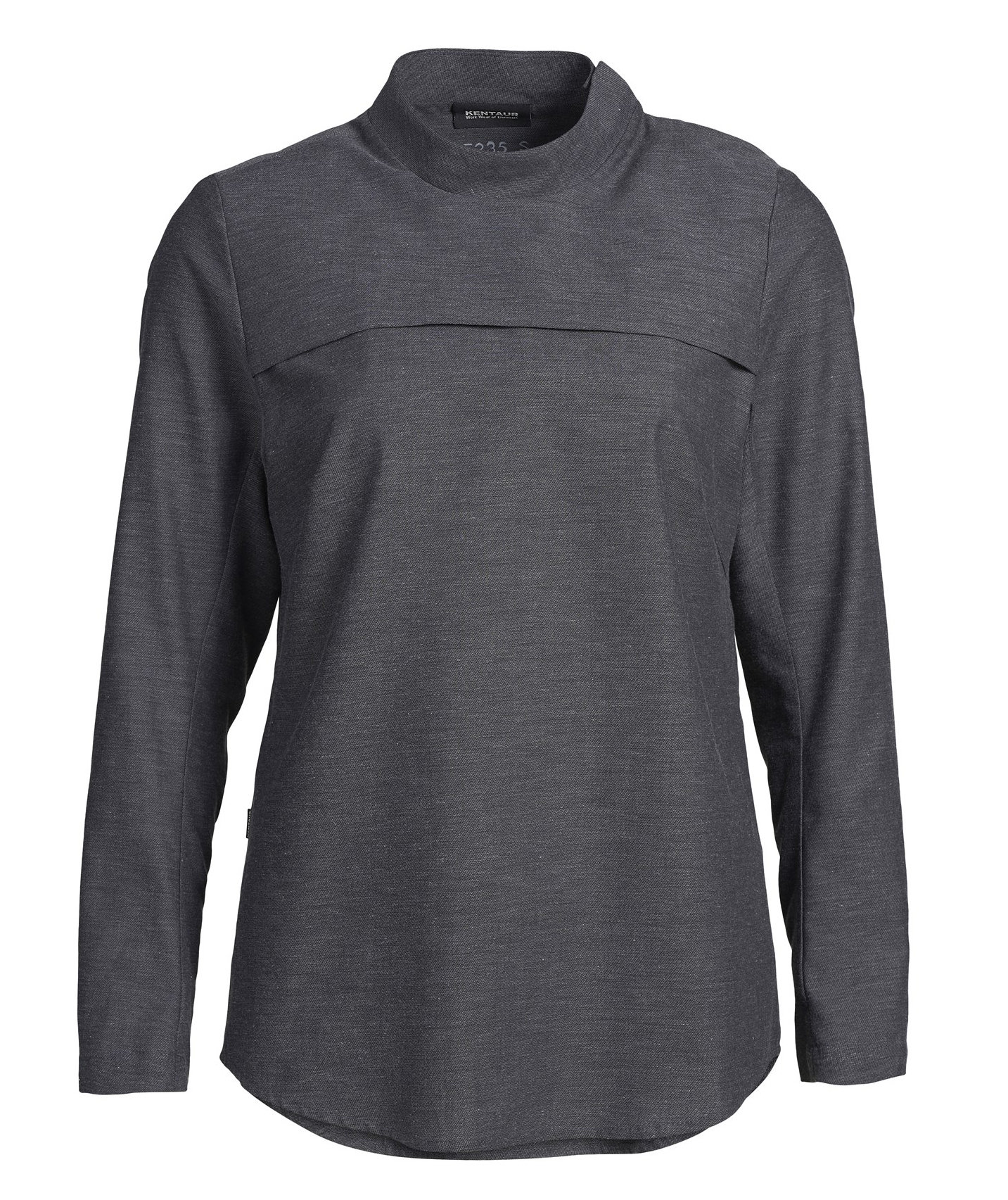 Kentaur A Collection modern fit popover dameskjorte, Clay Grey