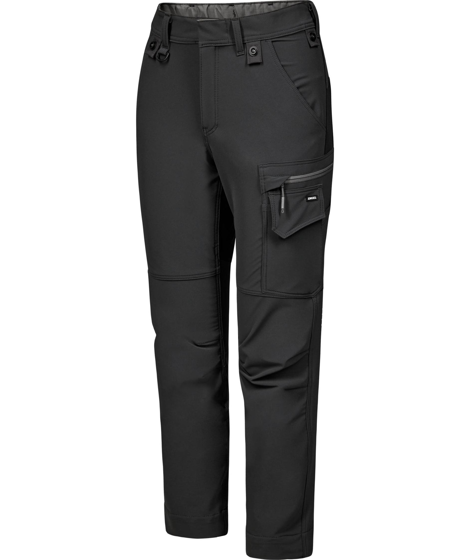 Engel Entire women's service trousers full stretch, Anthracite Grey/Black, large image number 5