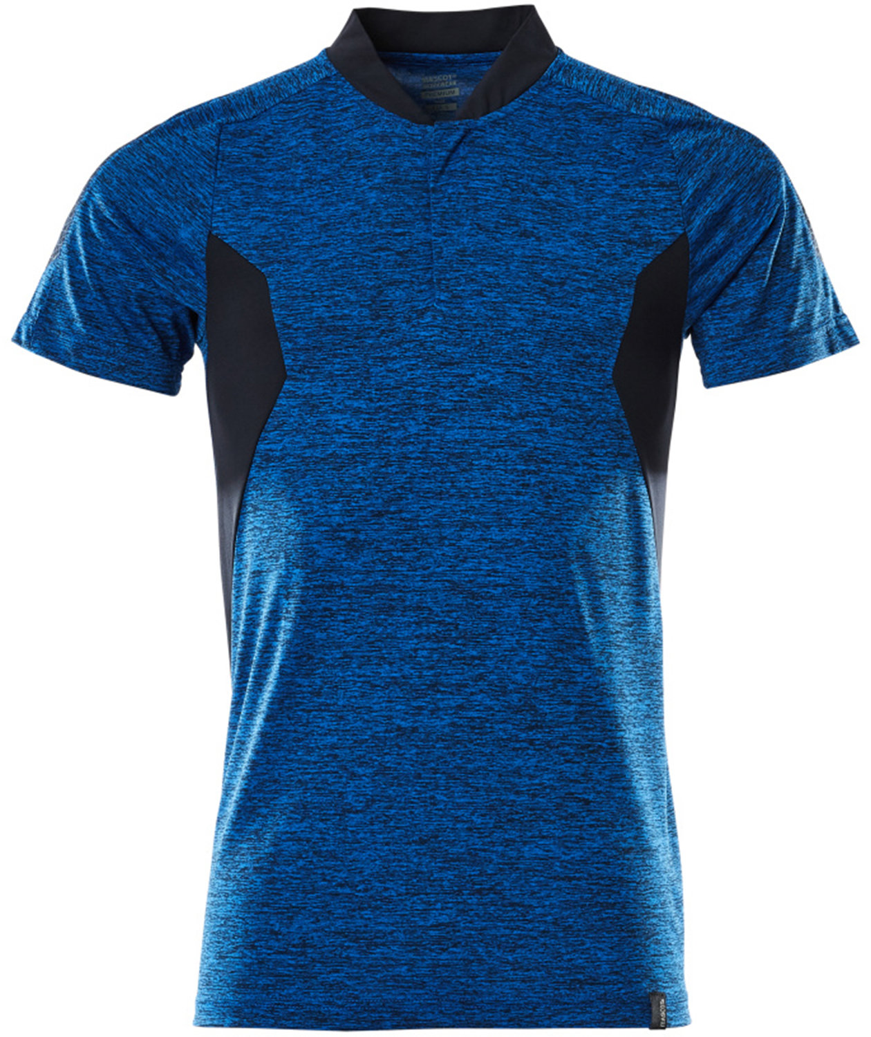 Mascot Accelerate Coolmax polo T-skjorte, Asurbl&aring;/M&oslash;rk Marine, Asurbl&aring;/M&oslash;rk Marine, swatch