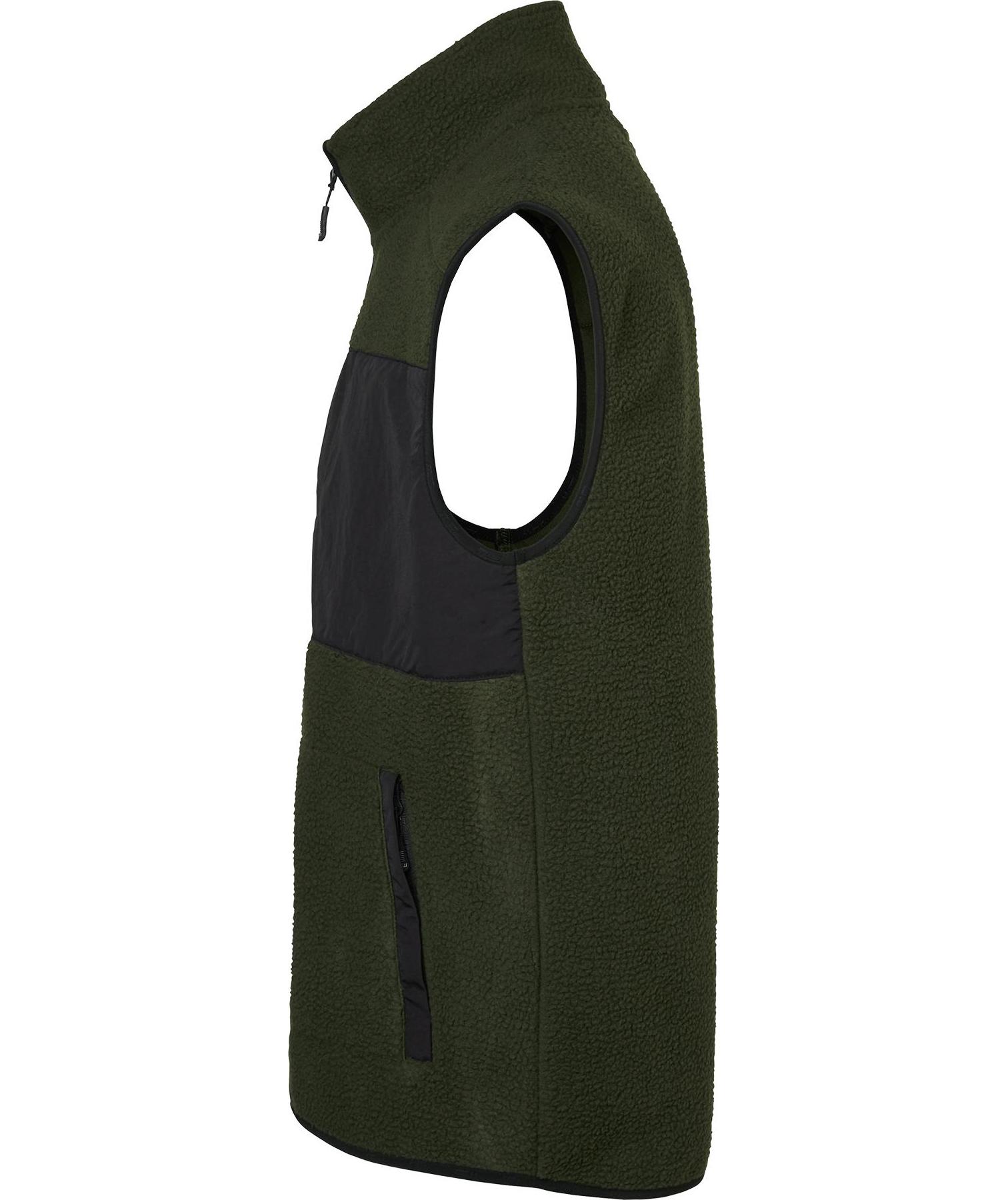 South West Seth fleece vest, Dark olive , large image number 2